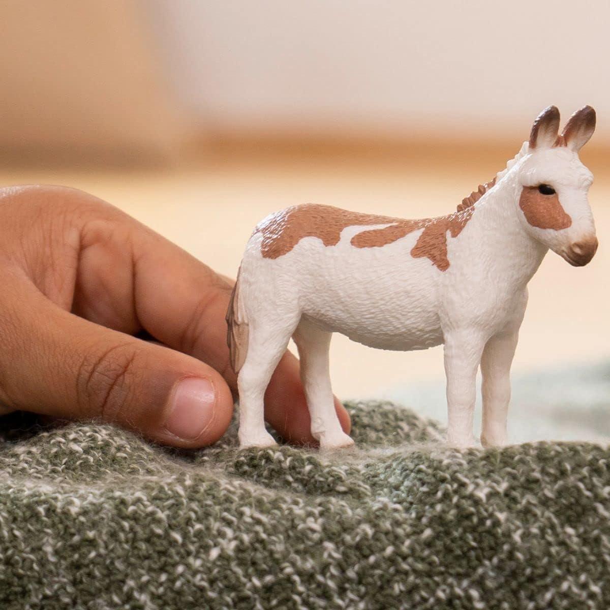 Figura de Burro Americano Manchado Schleich 6.35 cm Juguete