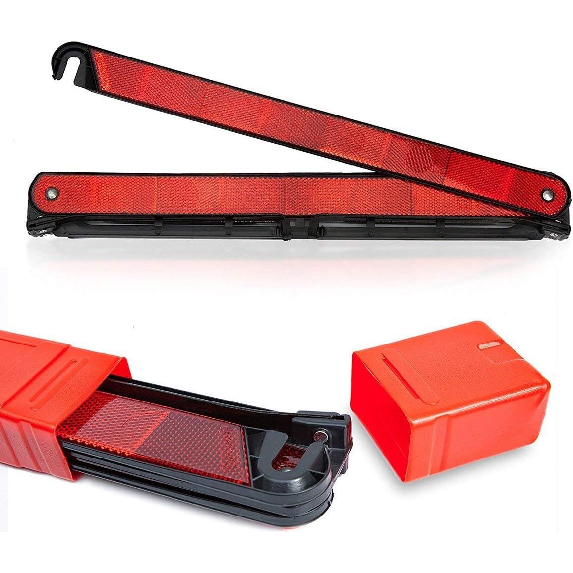 Kit de Triángulo de Seguridad Aikko 3 Piezas Reflectantes