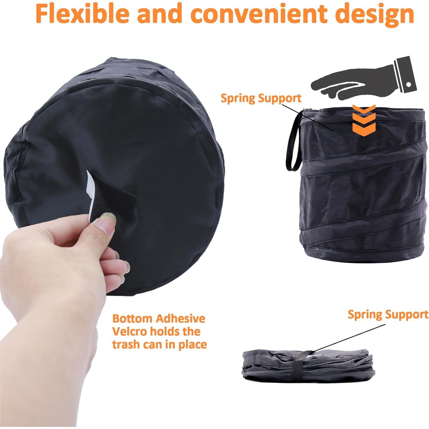 Basurero Plegable para Coche Coldpa, 6.35x12.7cm, Multifuncional