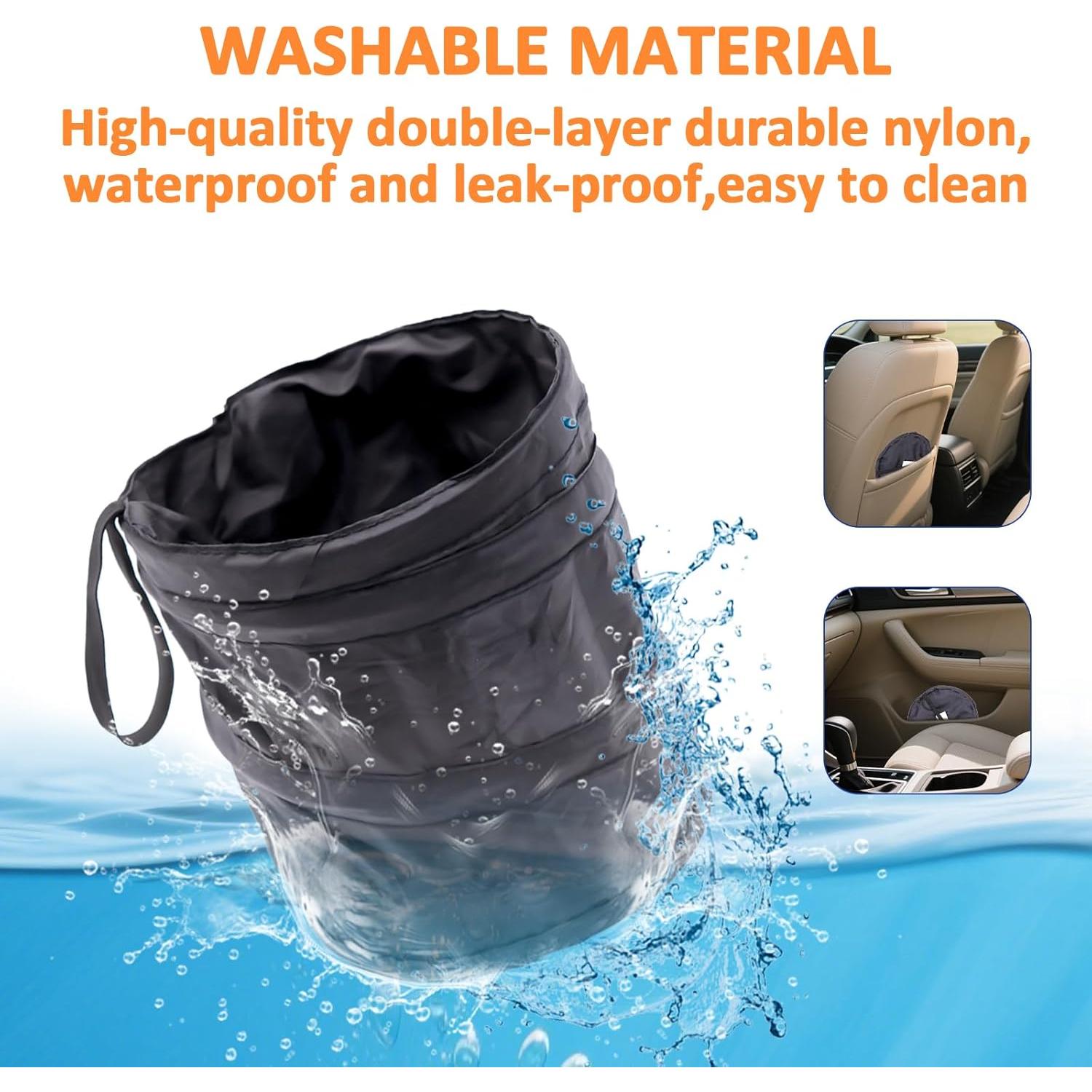 Basurero Plegable para Coche Coldpa, 6.35x12.7cm, Multifuncional