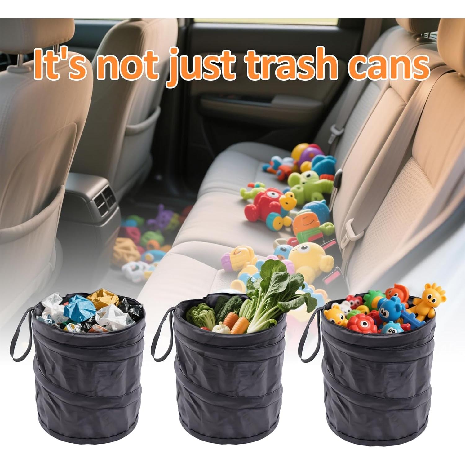 Basurero Plegable para Coche Coldpa, 6.35x12.7cm, Multifuncional