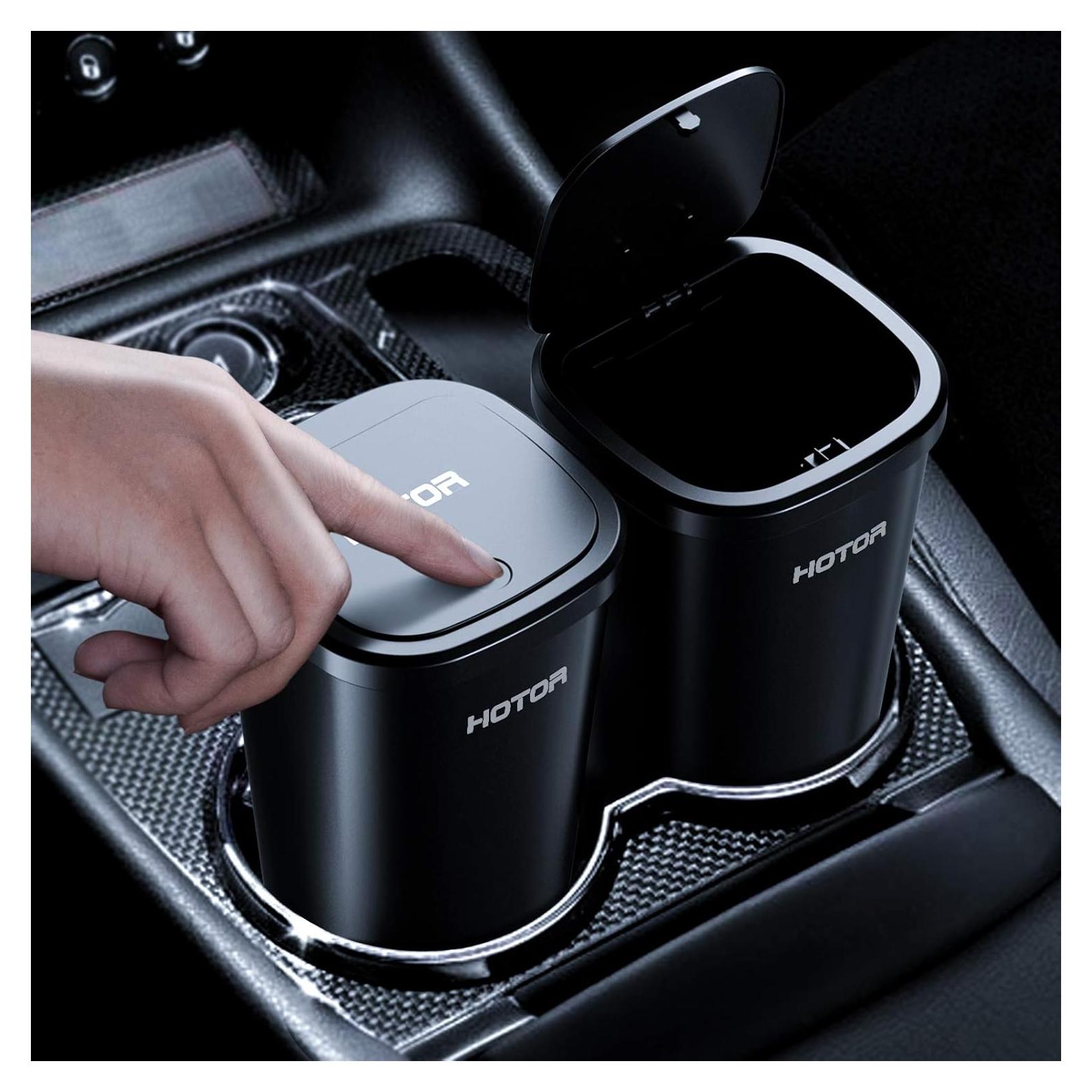 Basurero de Coche HOTOR con 30 Bolsas, Compacto y Portátil