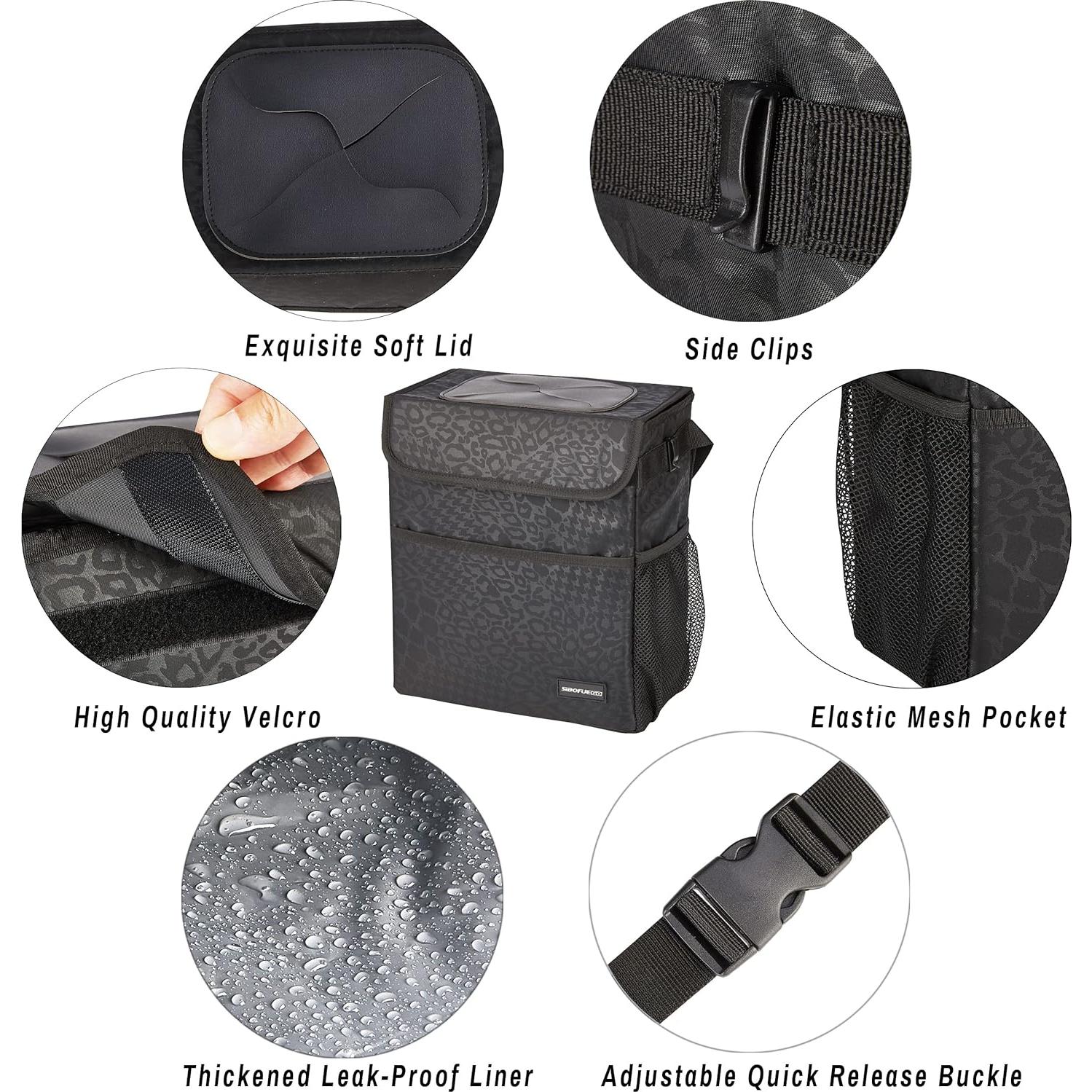 Basurero de Auto SIBOFUEGO 2 Galones Plegable Impermeable