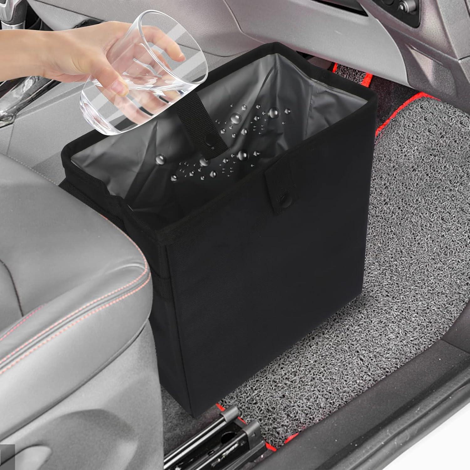 Basurero de Auto Homelove Plegable Impermeable Negro 24x24 cm