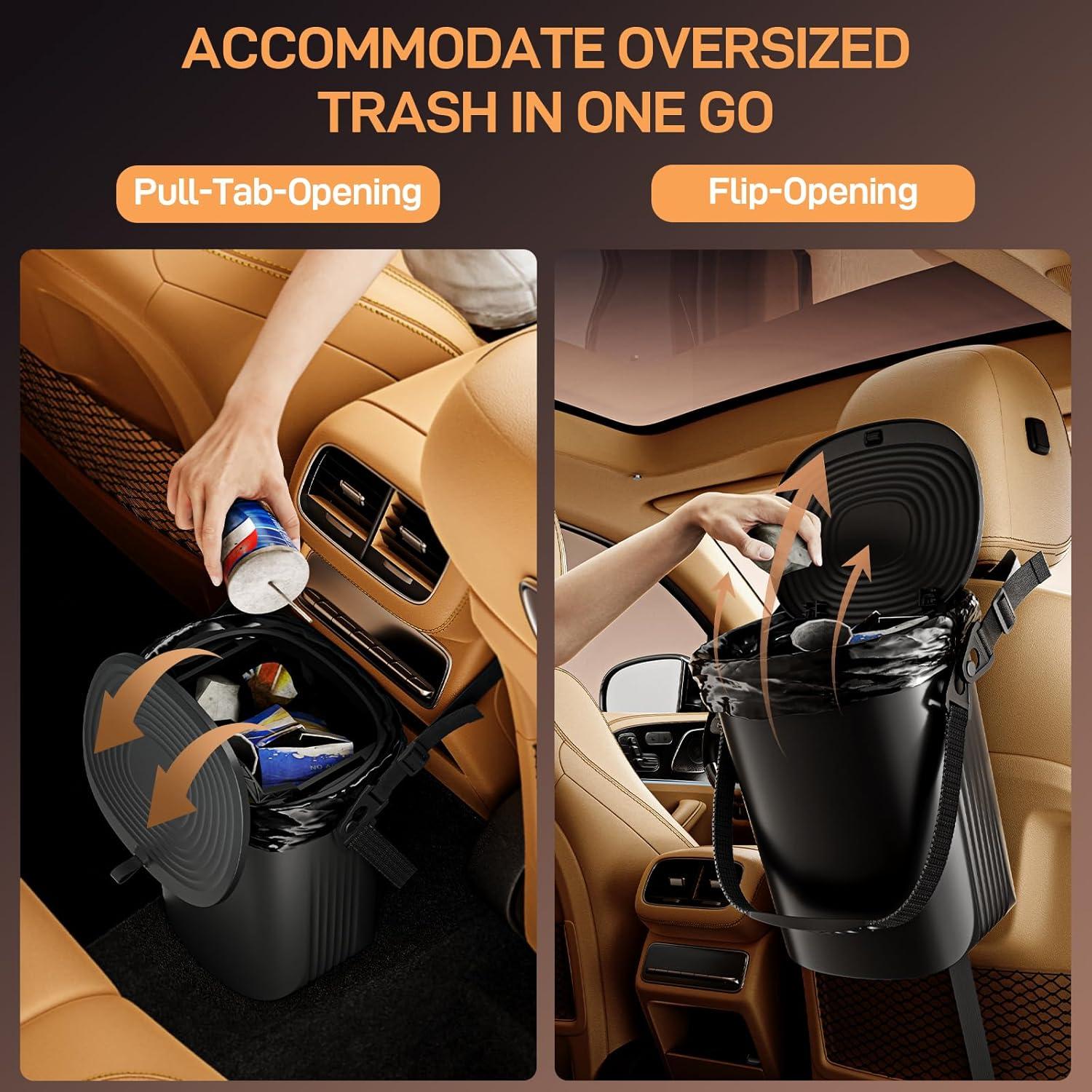 Basurero para Auto Waretary 7.57L Silicona a Prueba de Fugas