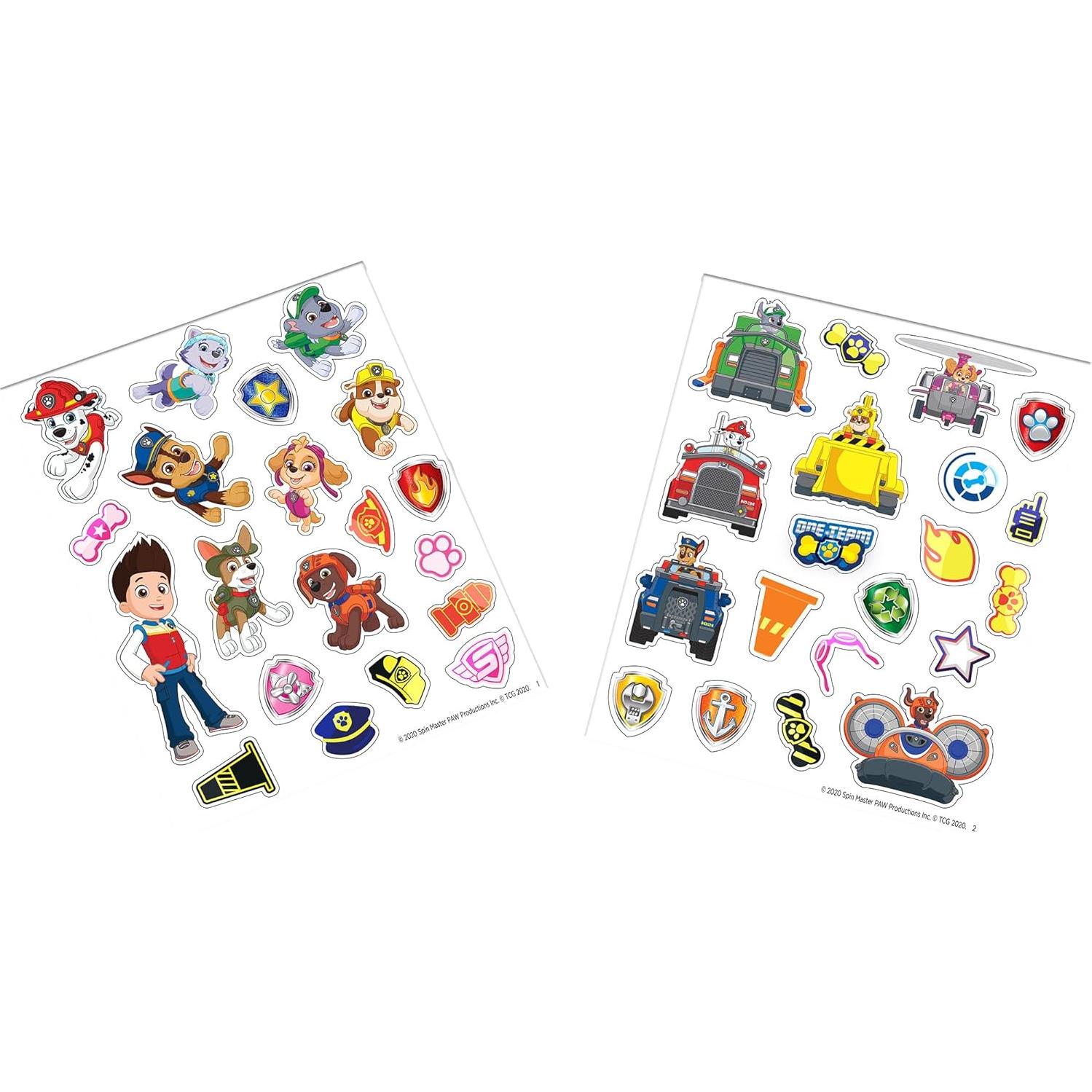 Juego Magnético Paw Patrol - Lata de Almacenamiento 40 Piezas