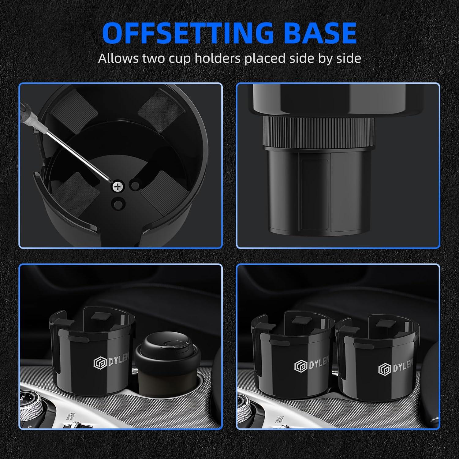 Expansor Soporte para Tazas de Coche DYLEN Ajustable 2.7-10.67cm