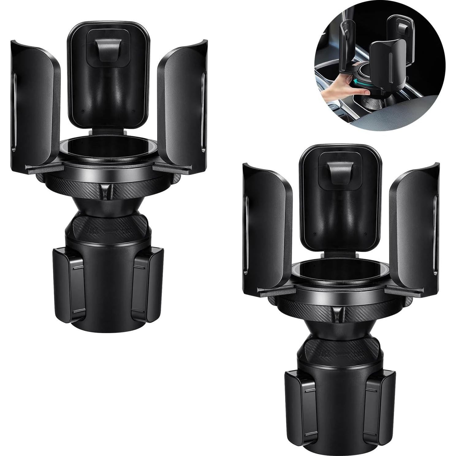 Soporte para Tazas de Auto Este Hill Ajustable 6.5-14 cm