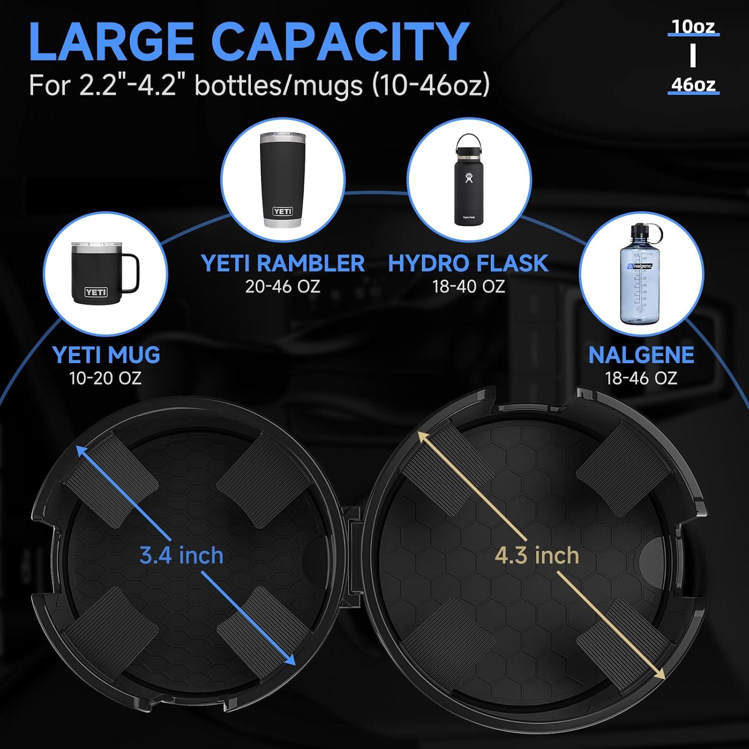 Expansor Soporte para Tazas DYLEN 2 en 1 Ajustable Automóvil