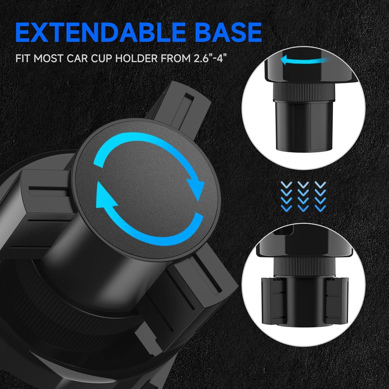 Expansor Soporte para Tazas DYLEN 2 en 1 Ajustable Automóvil