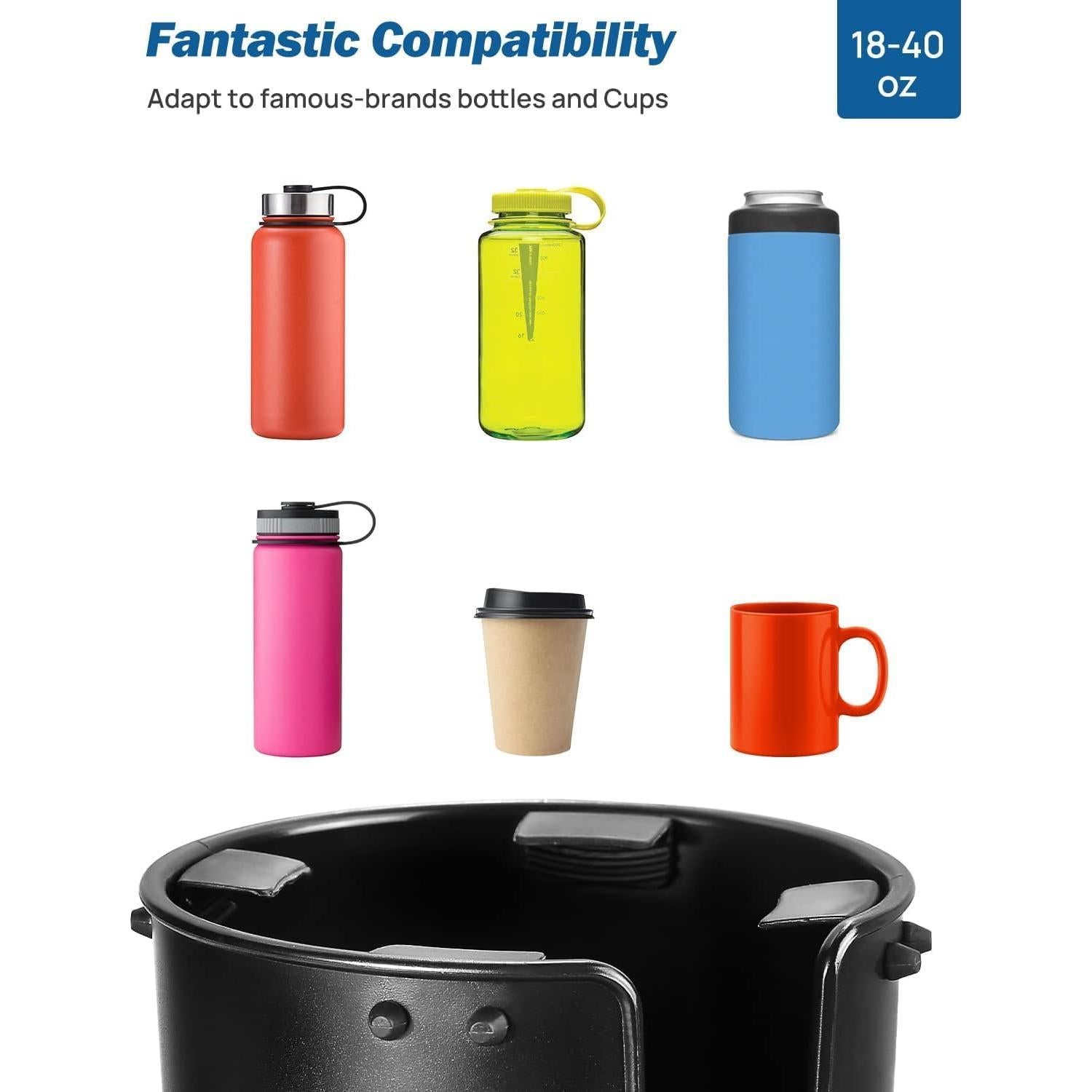 Soporte de Taza JOYTUTUS Ajustable para Botellas 18-40 oz