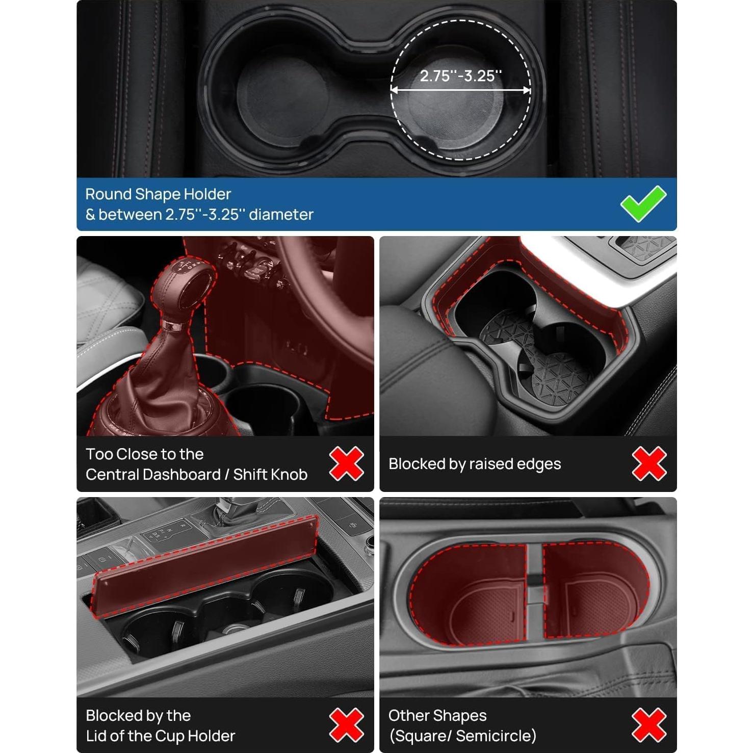 Soporte de Taza JOYTUTUS Ajustable para Botellas 18-40 oz