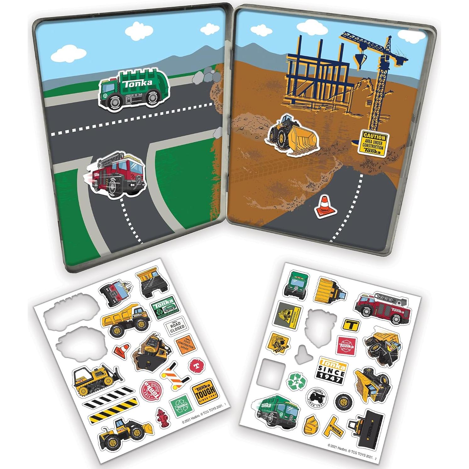 Juego Magnético Tonka Lata 40 Piezas Multicolor