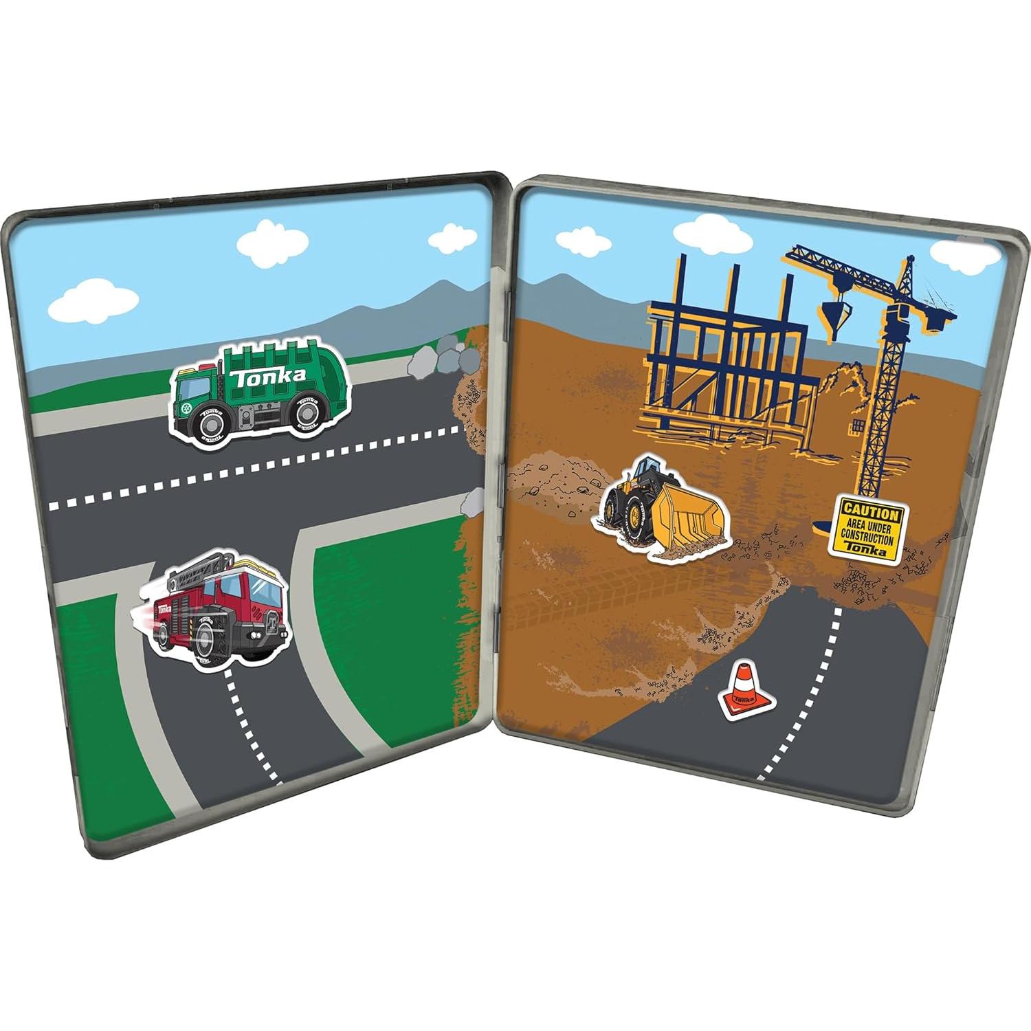 Juego Magnético Tonka Lata 40 Piezas Multicolor