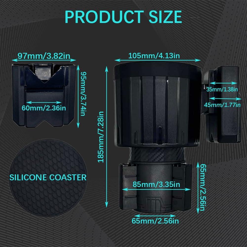 Soporte de Taza Removible Lecctso para Coche Ajustable 0.48kg