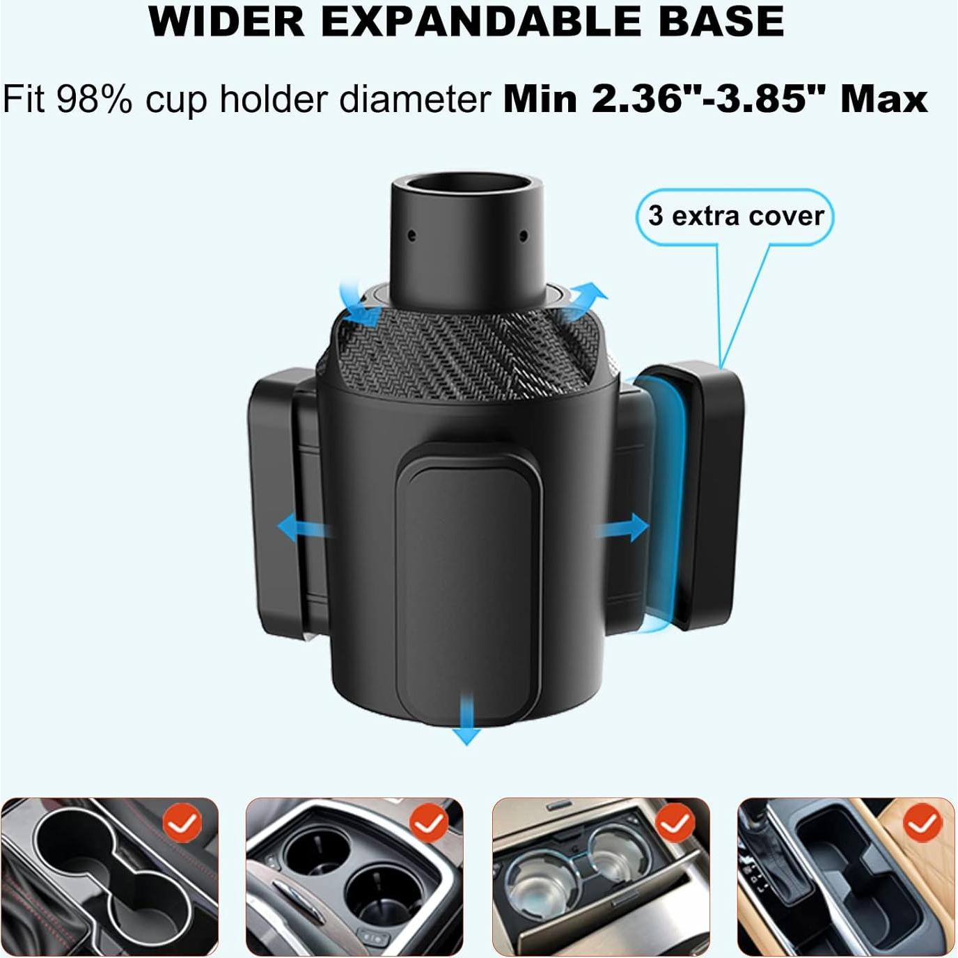 Soporte para Tazas Expandible DEGUM 2.0 Ajustable 10-64oz