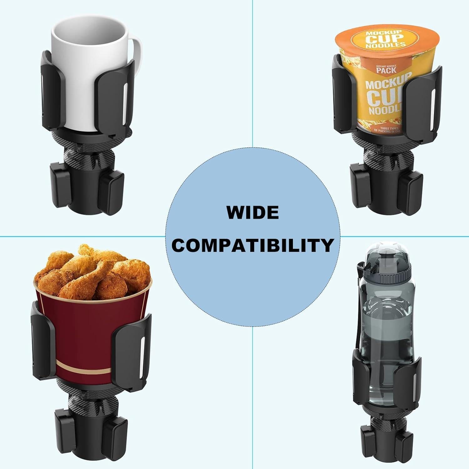 Soporte para Tazas Expandible DEGUM 2.0 Ajustable 10-64oz