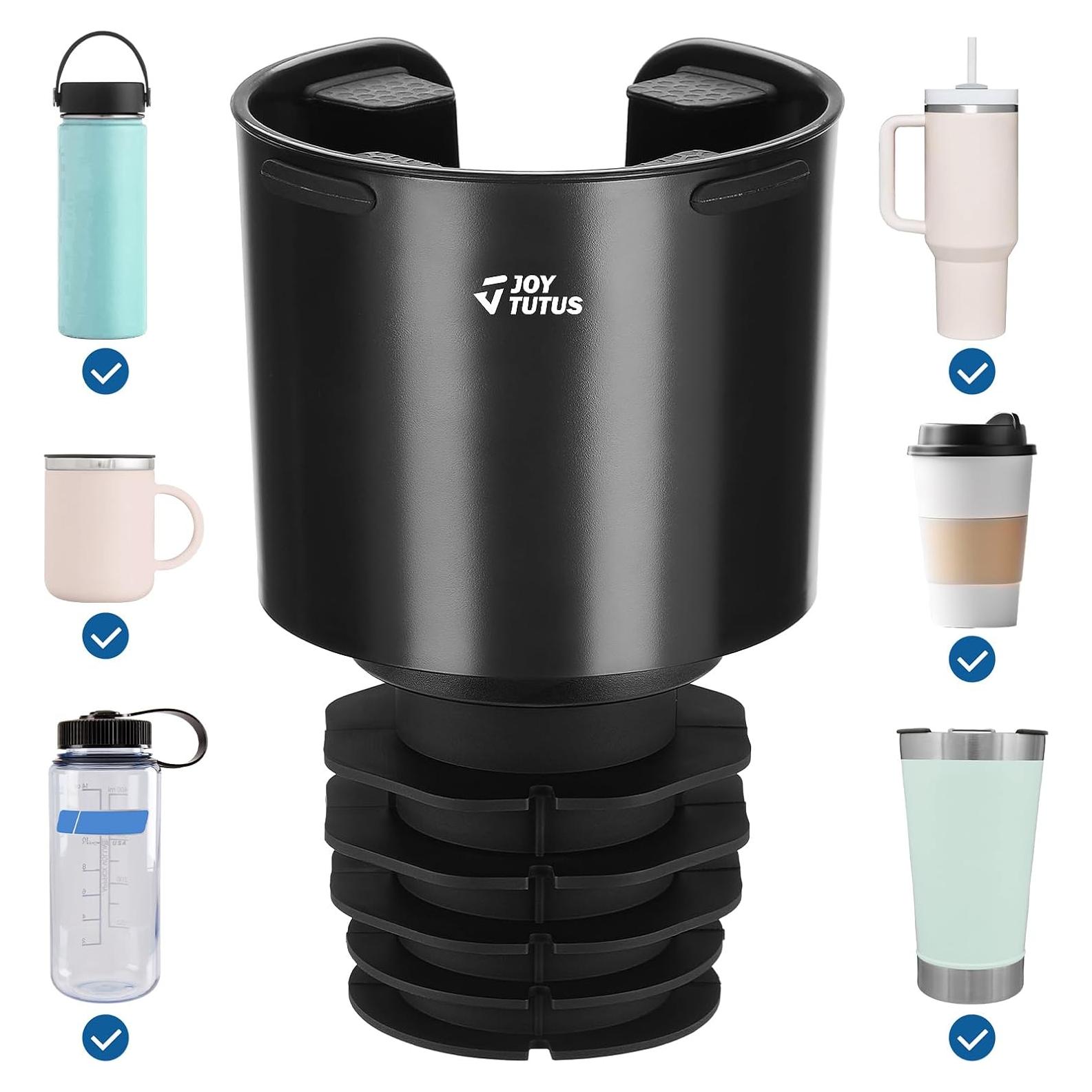 Expansor de Soporte para Tazas JOYTUTUS Grande Negro 3.4-4"