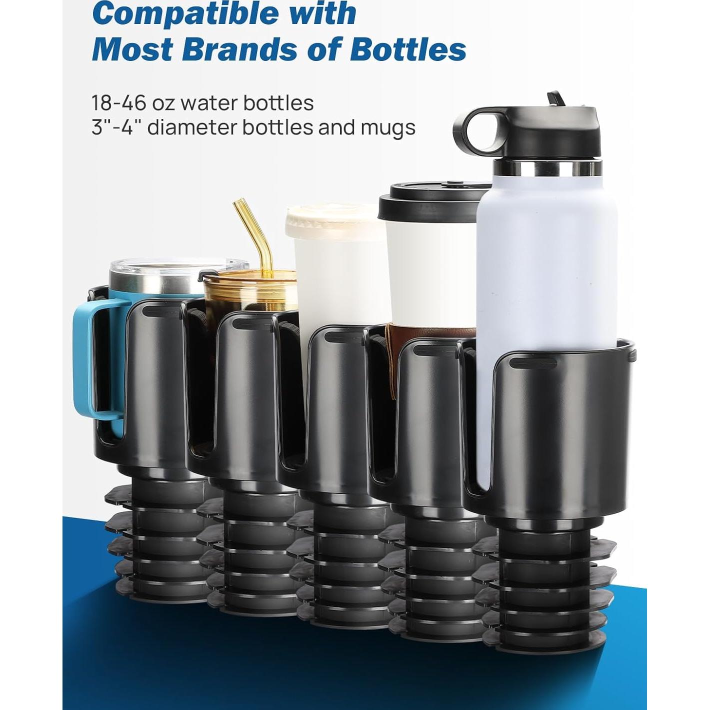 Expansor de Soporte para Tazas JOYTUTUS Grande Negro 3.4-4"