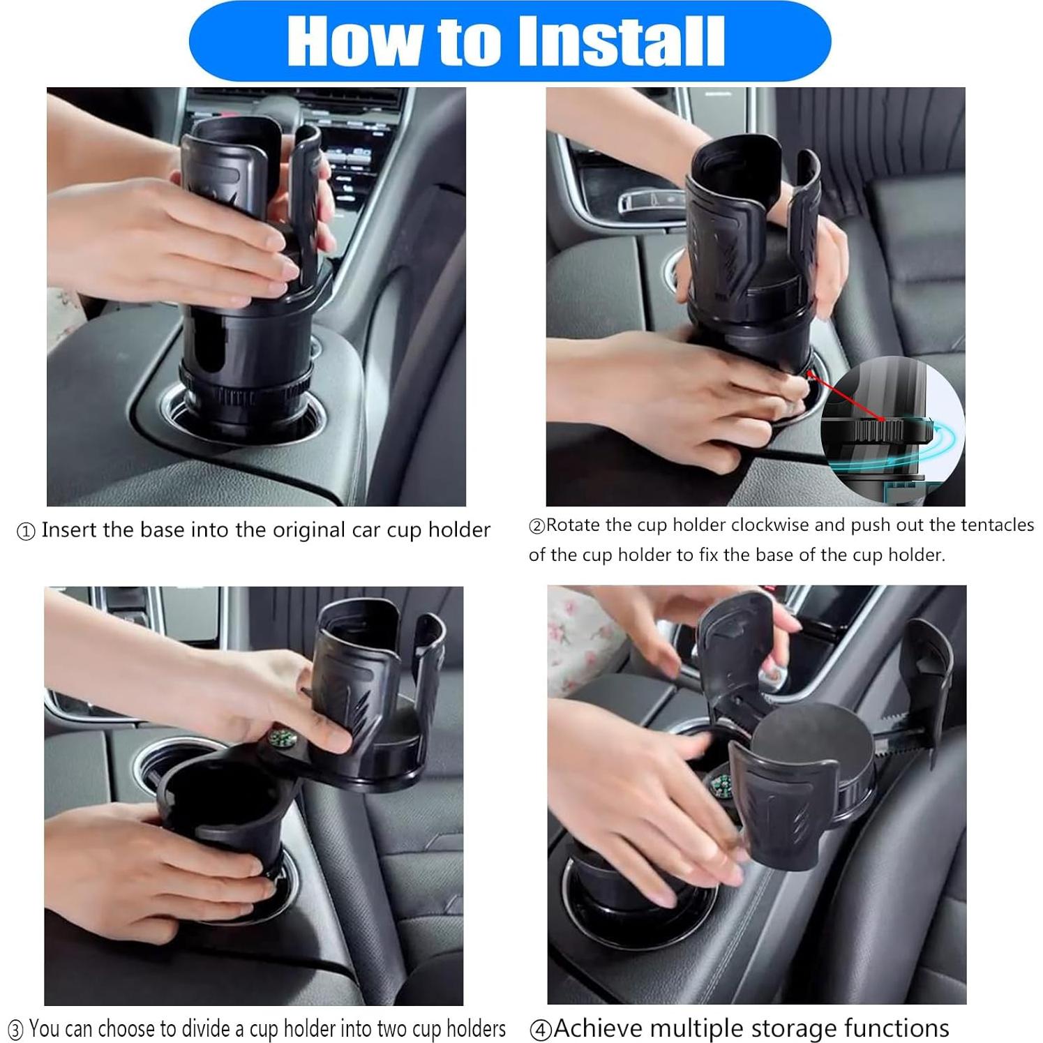 Soporte para Taza Multifuncional KUPAO 2 en 1 Ajustable