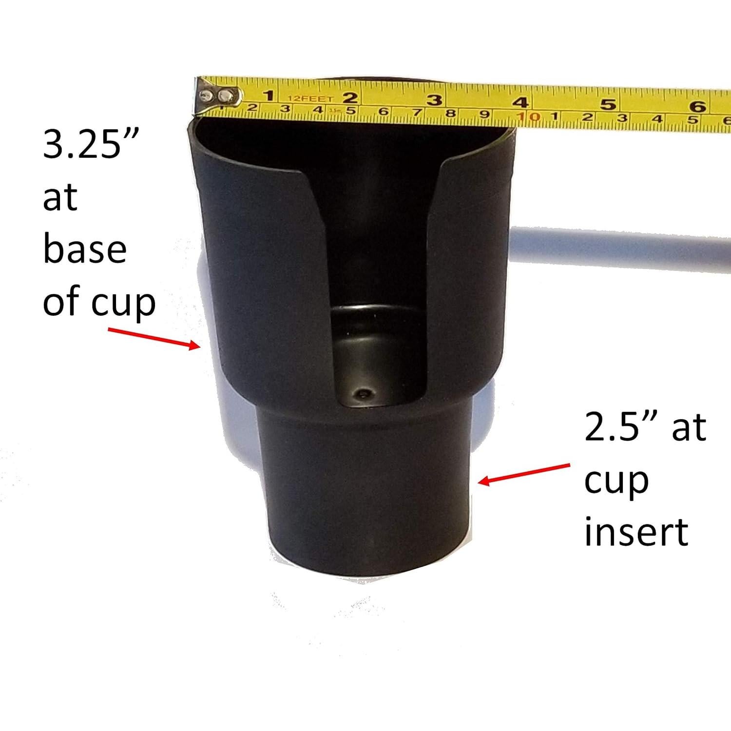 Adaptador Soporte para Tazas Gadjit Cup Keeper Negro 2 Pk