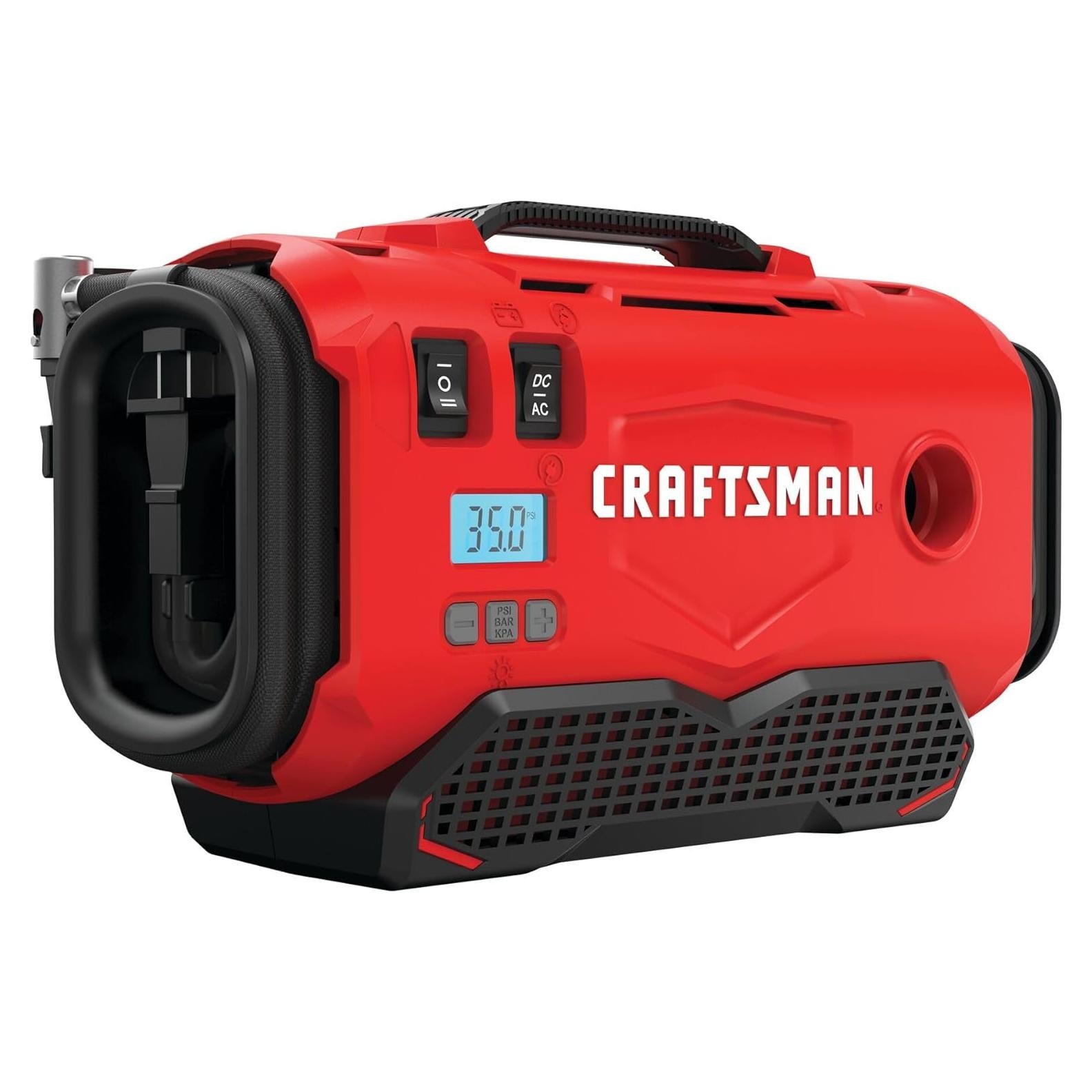 Inflador de Neumáticos CRAFTSMAN V20, Compresor Portátil 20V