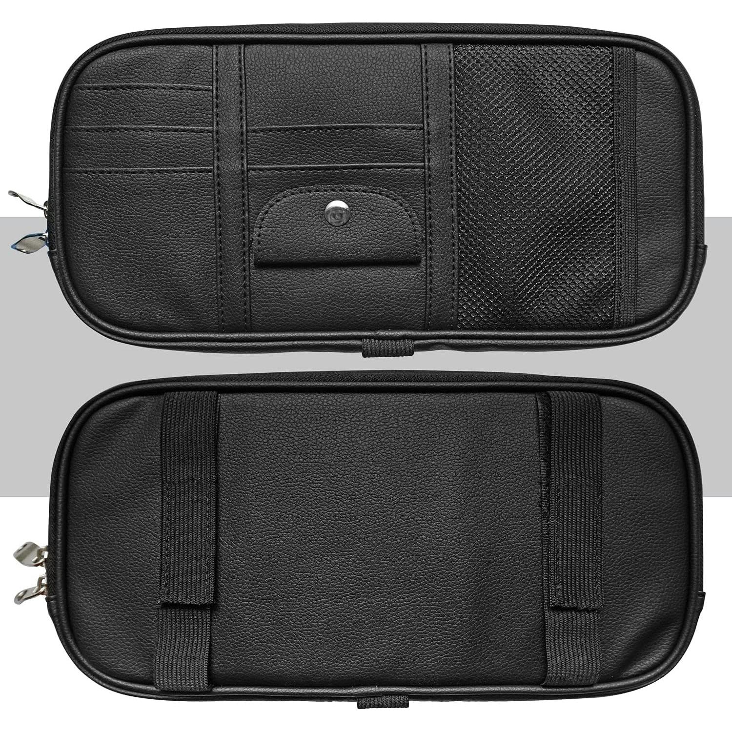 Organizador de Visera de Auto Da by - Bolsa Multiusos Negro