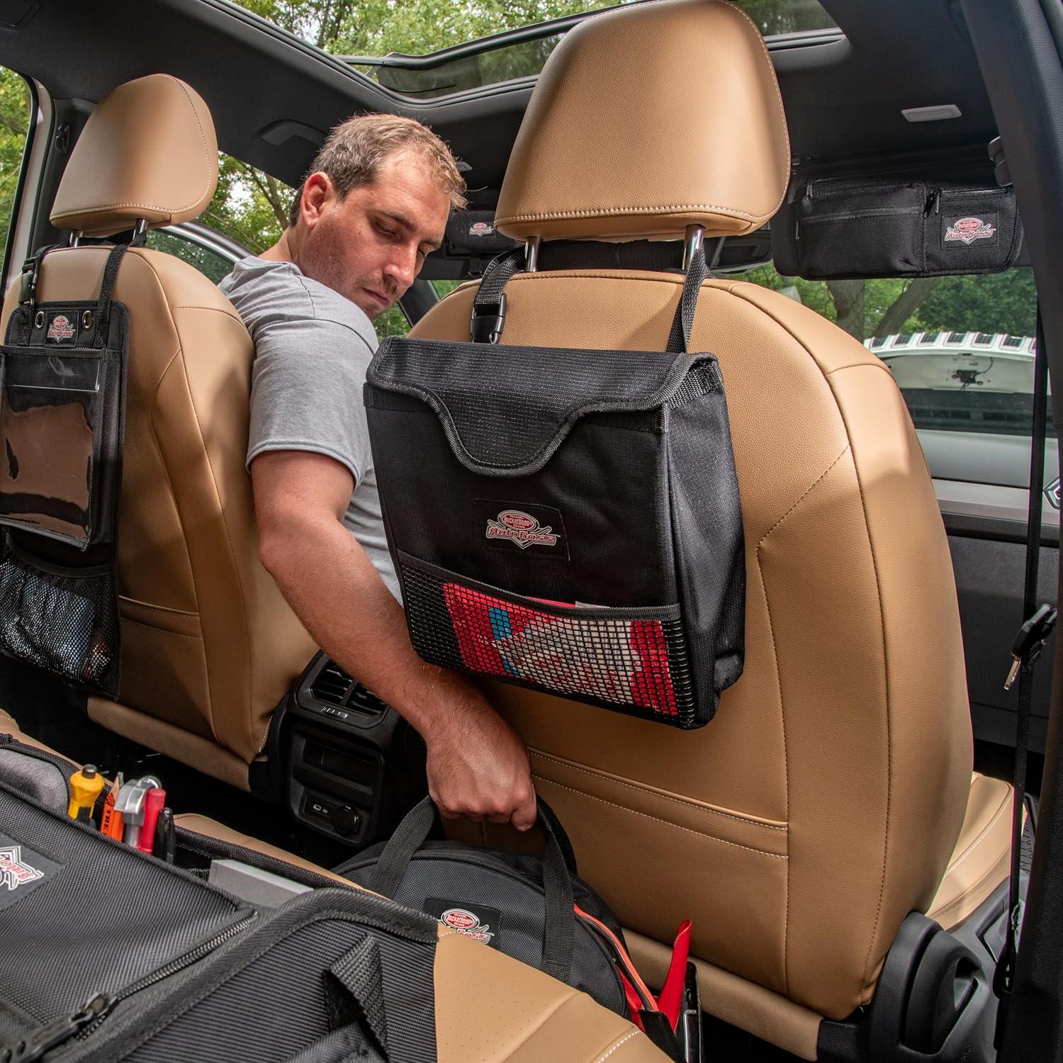 Organizador de Visera Auto Boss Bucket Boss AB30040 Negro