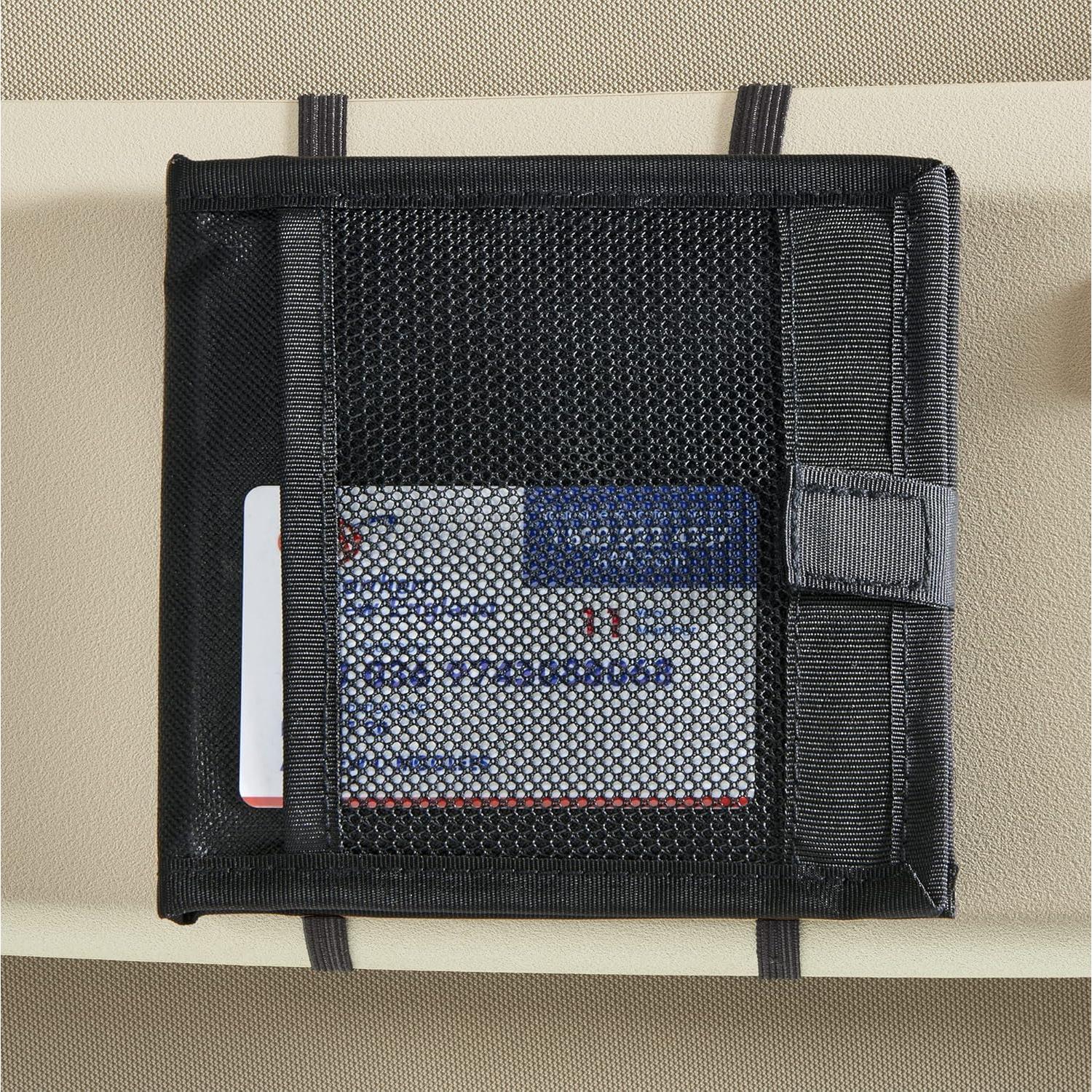 Soporte de Documentos para Auto High Road HRREGISTRATION Negro