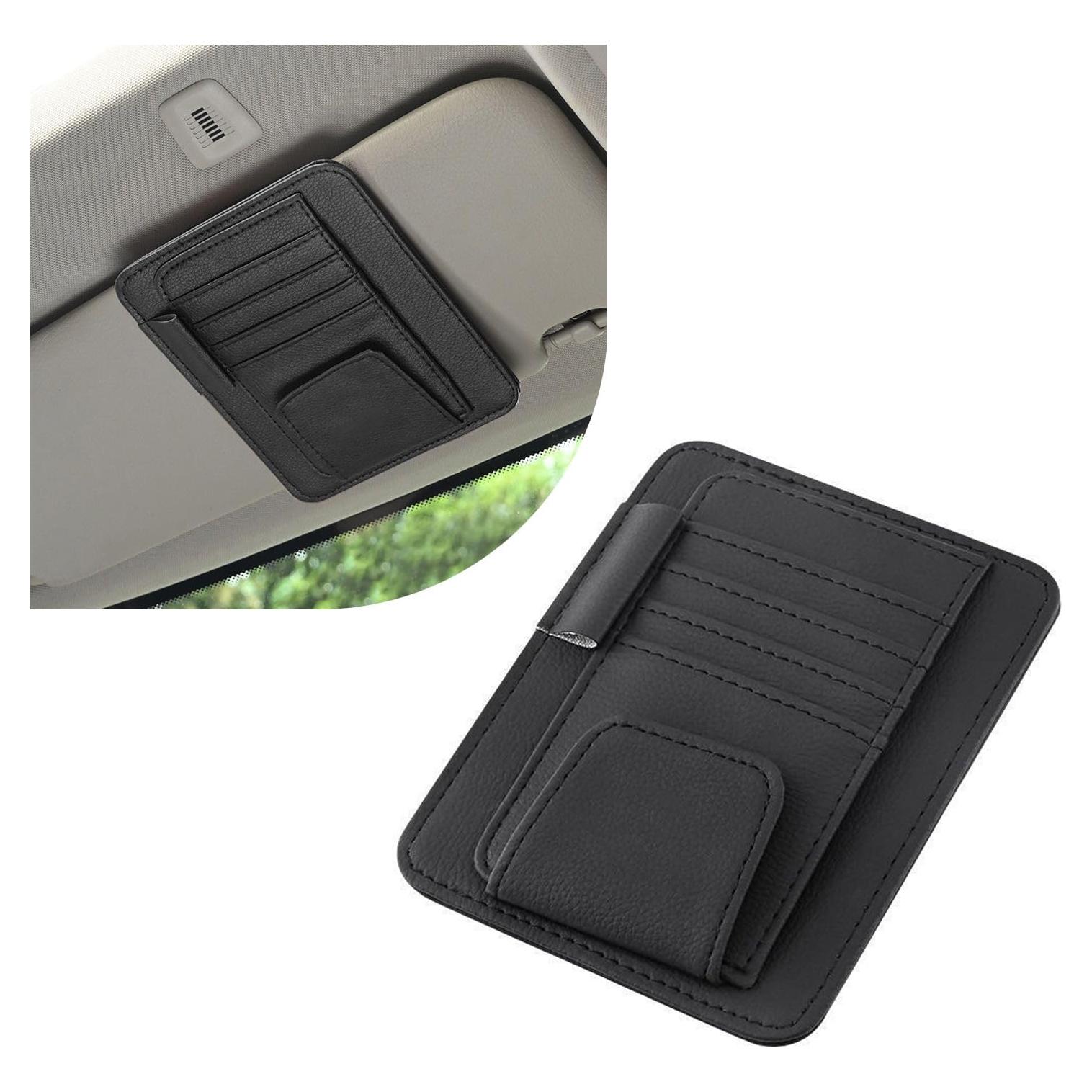 Organizador de Visera de Sol Anyhut para Auto - Negro
