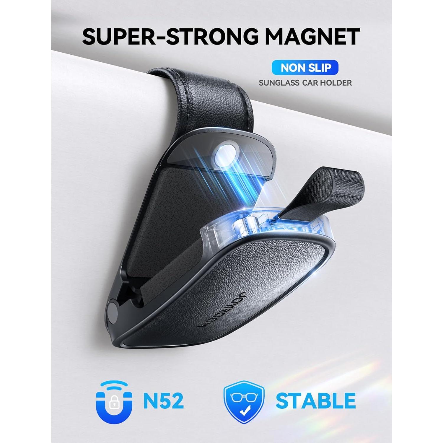 Soporte de Gafas de Sol JOYROOM JR-ZS511 para Coche Negro