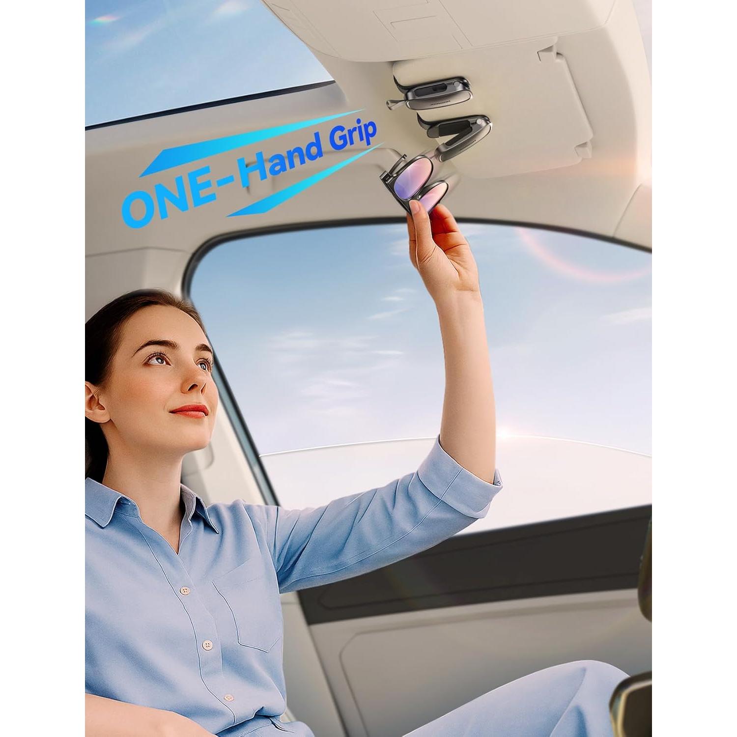 Soporte de Gafas de Sol JOYROOM JR-ZS511 para Coche Negro