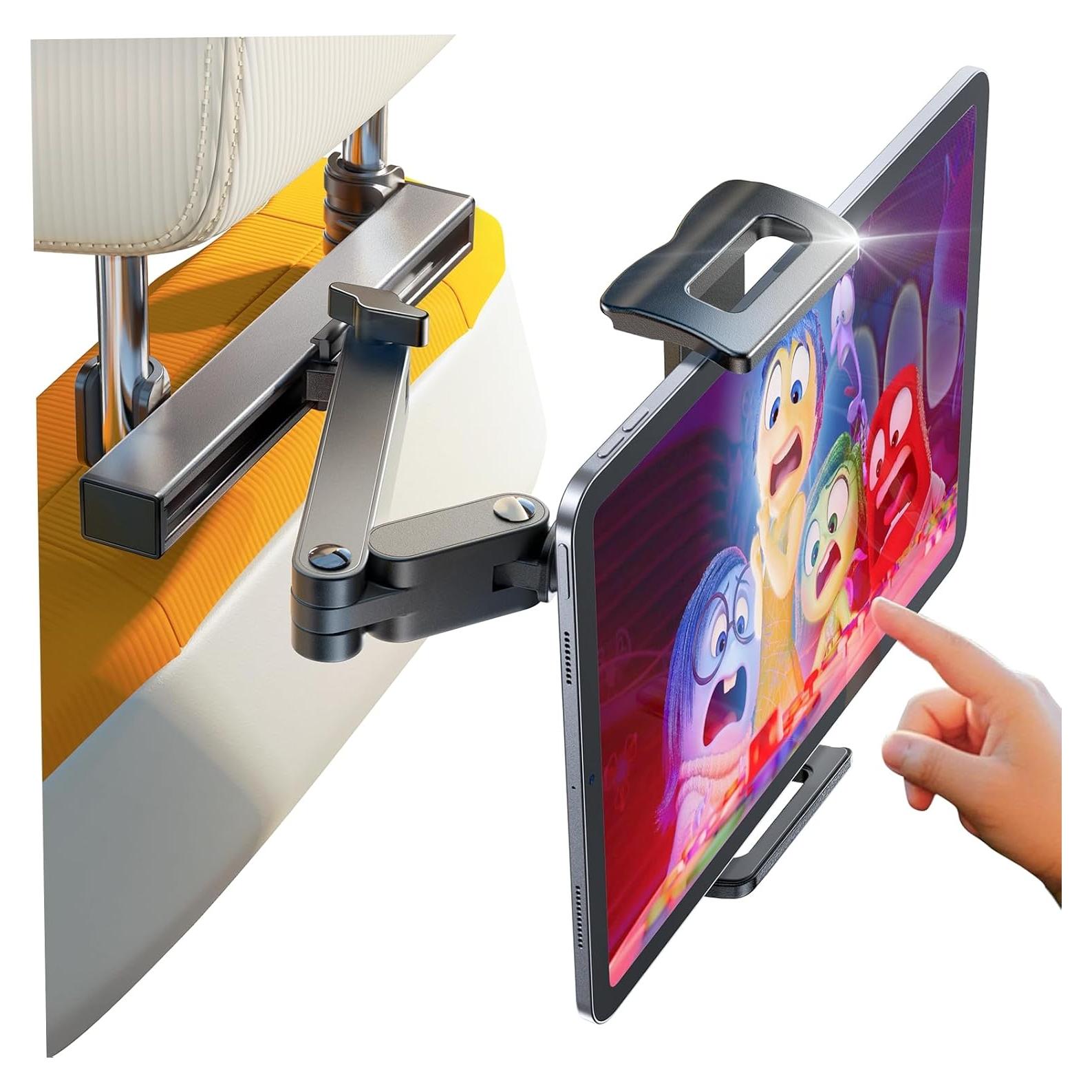 Soporte para Tableta en Reposacabezas LISEN - 95% Cobertura