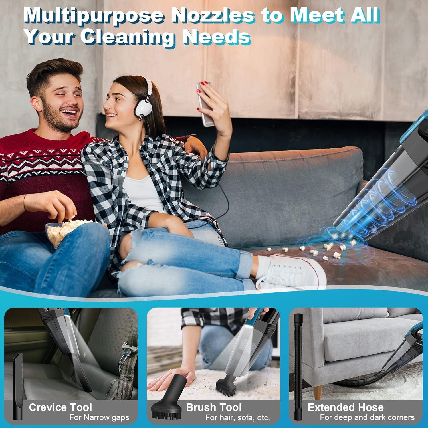 Aspiradora de Coche Inalámbrica Blestan LT-114 0.35L