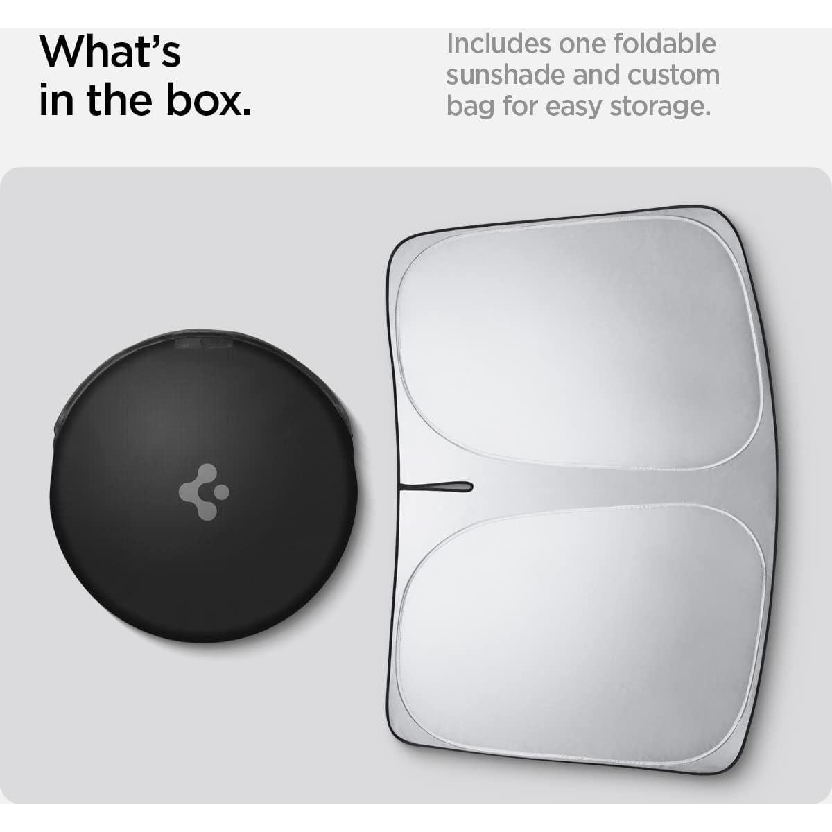 Protector Solar Parabrisas Frontal Spigen para Tesla Model 3/Y