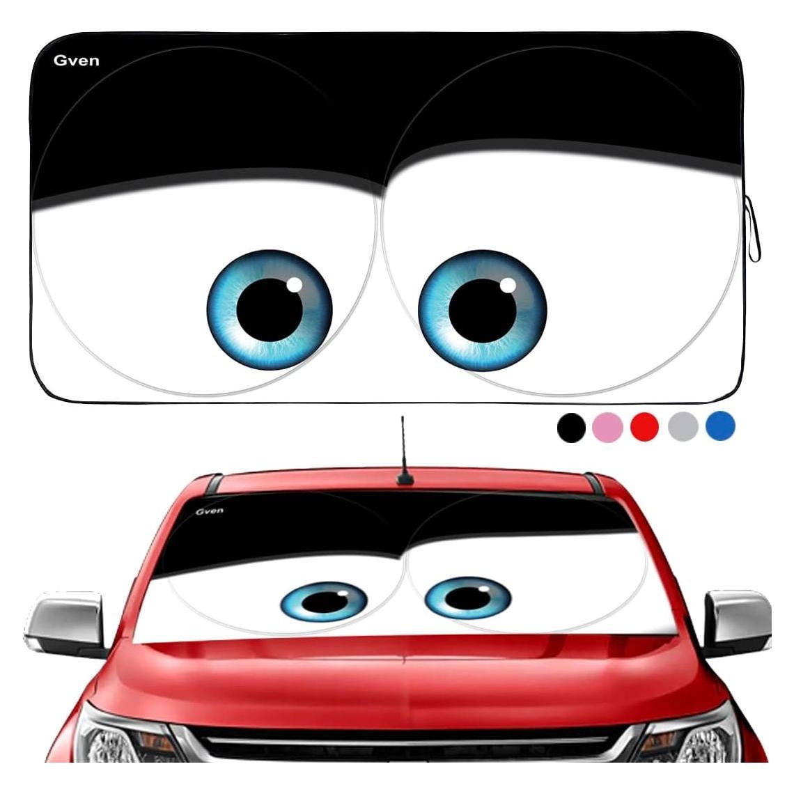 Sombra de Sol para Parabrisas Gven 2025 Protección UV Negro S