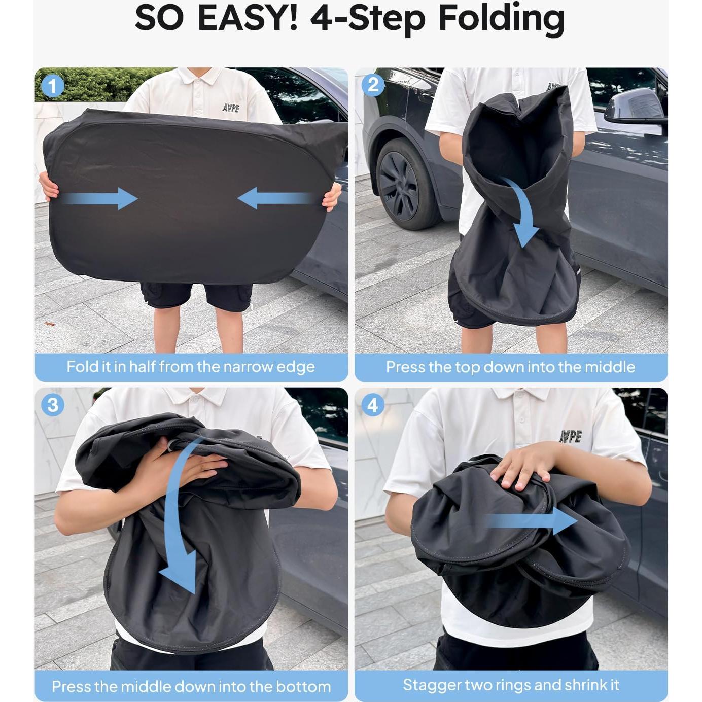 Sombrilla Parabrisas Wigoo para Tesla Model 3 2016-2026