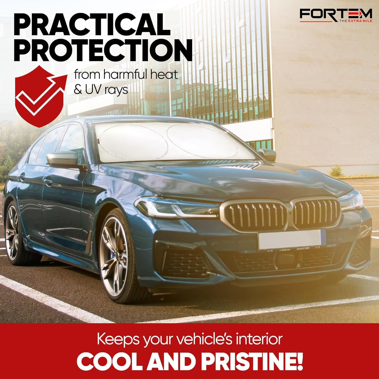 Protector Solar para Parabrisas FORTEM WSS-M Plegable 157x76cm