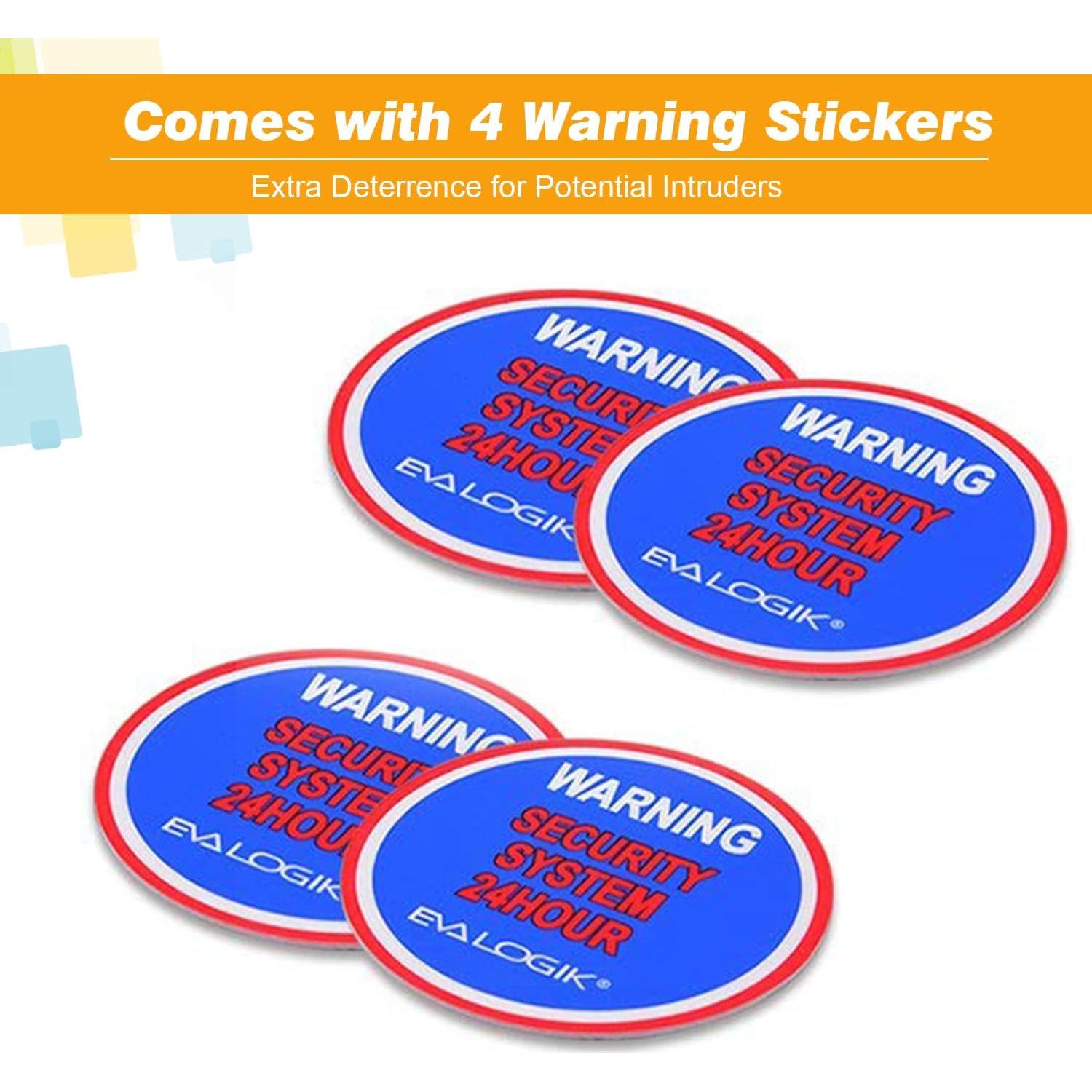 Sistema de Alarma para Ventanas EVA LOGIK 4-Pack 120dB