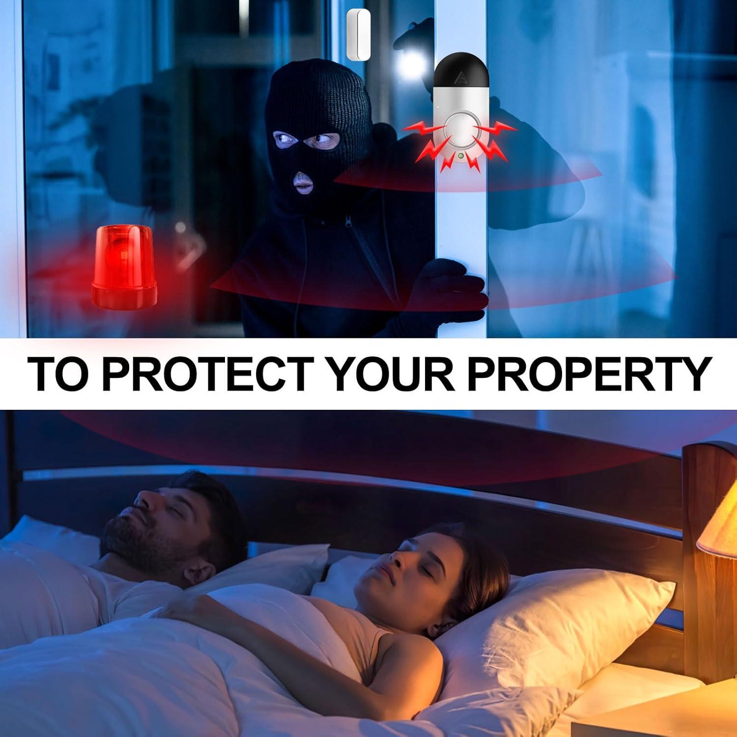 Alarma de Ventana y Puerta Toeeson 120dB - Paquete de 6