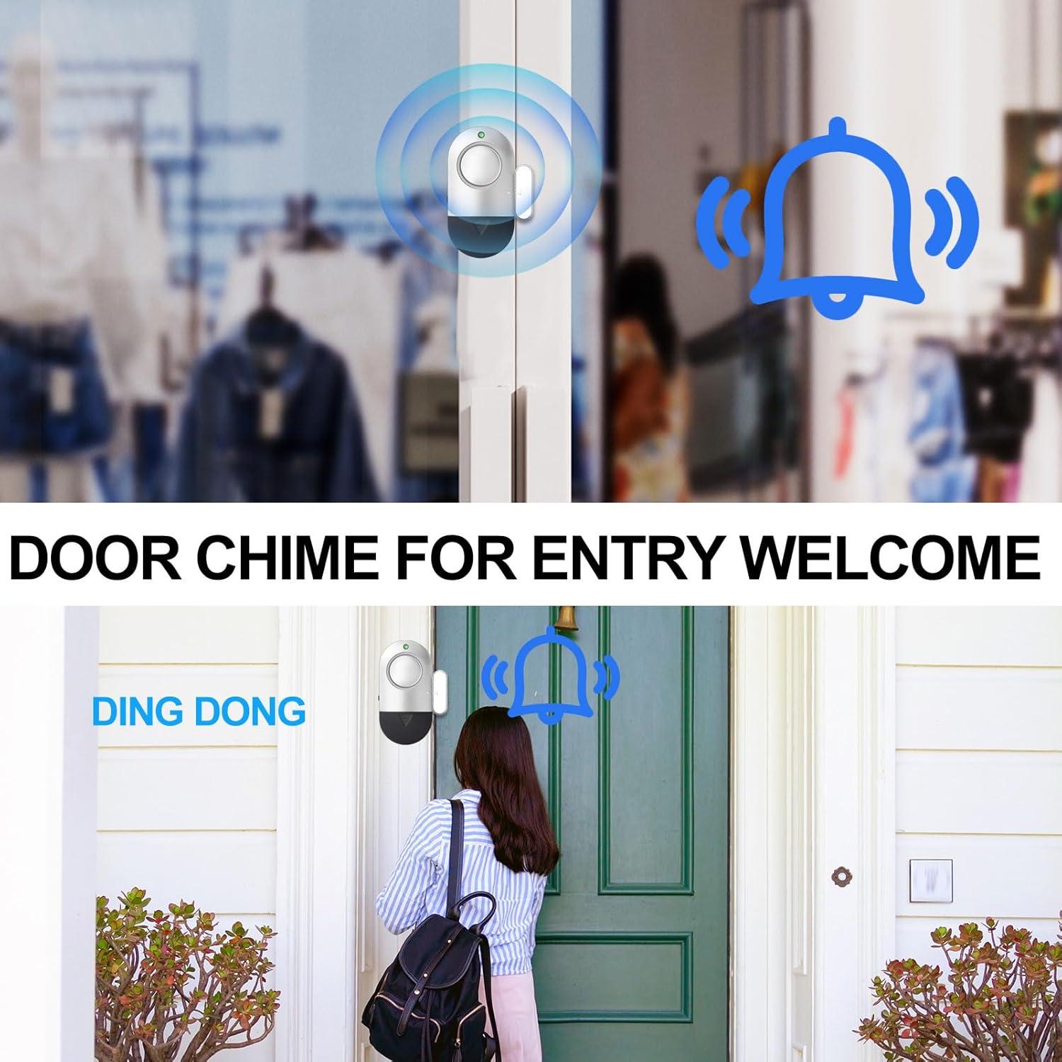 Alarma de Ventana y Puerta Toeeson 120dB - Paquete de 6