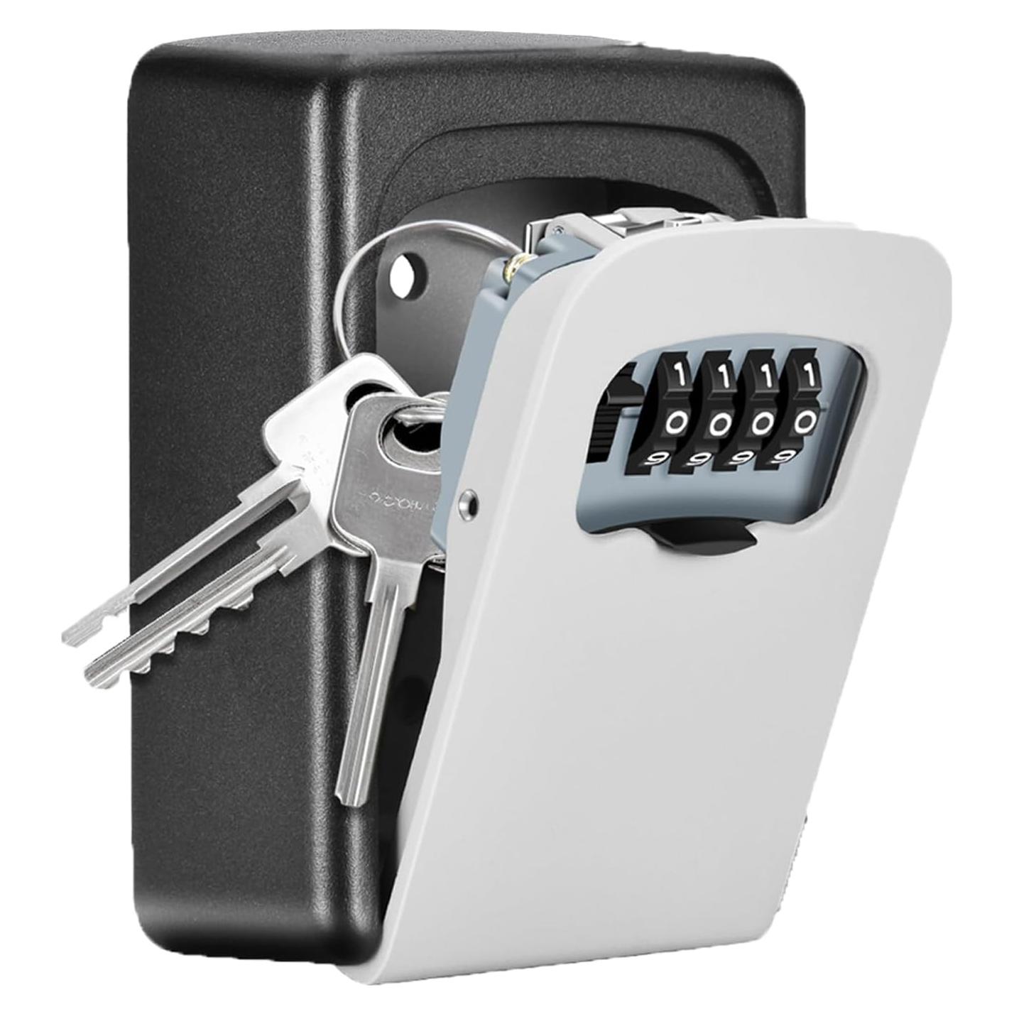 Caja de Llave de Combinación Fayleeko Gris para 5 Llaves