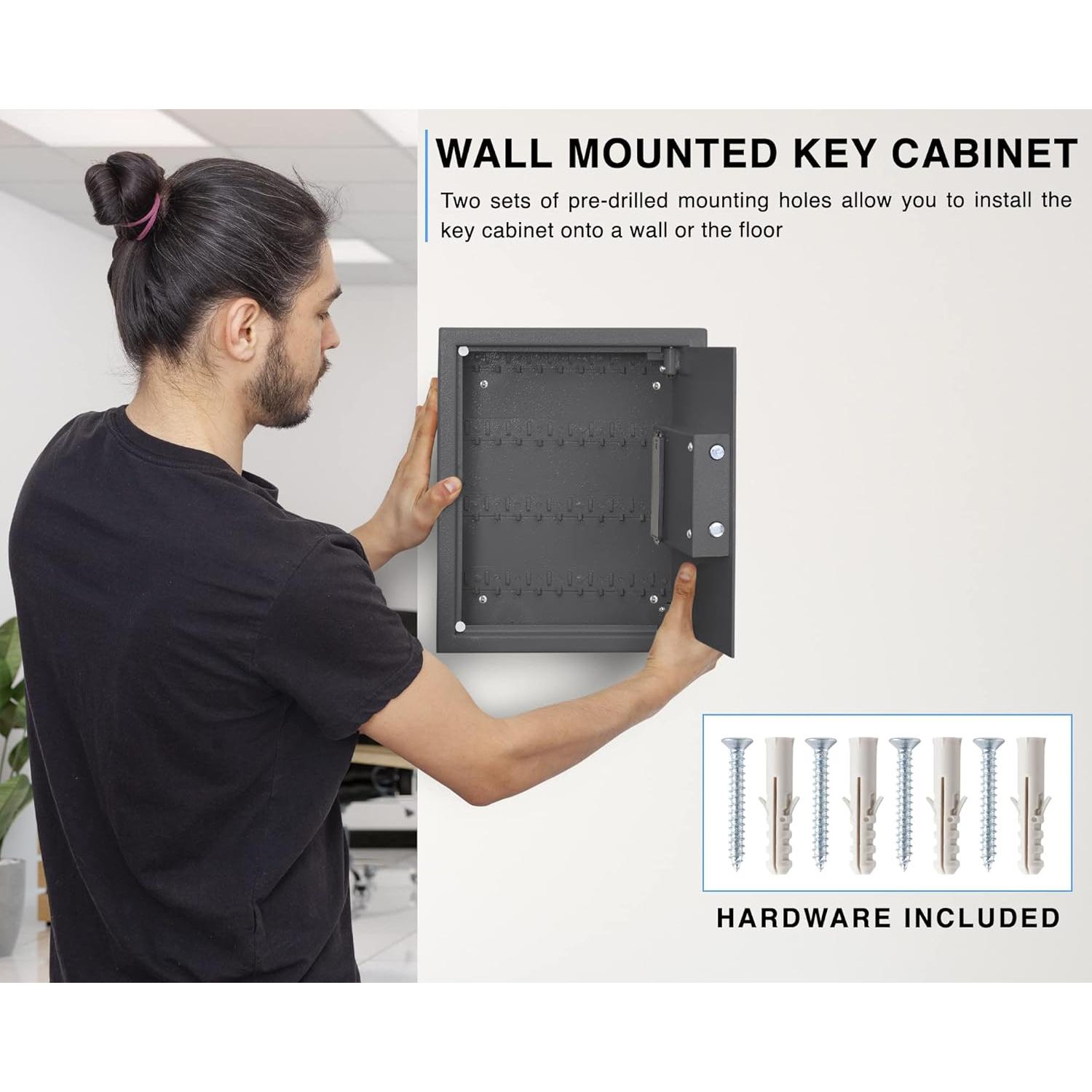 Armario de Llaves Durabox K40EL con Cerradura Electrónica 40 Ganchos