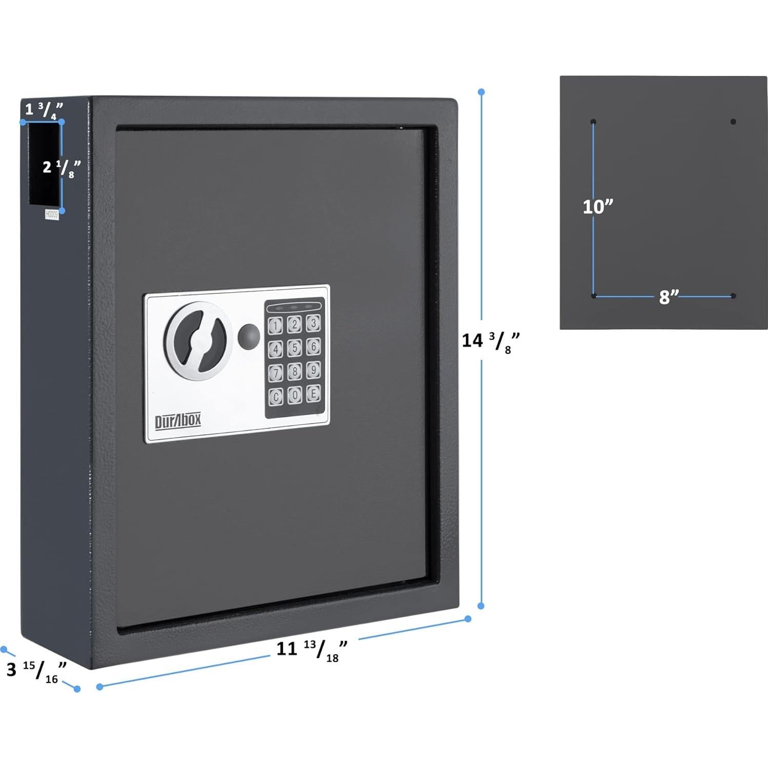 Armario de Llaves Durabox K40EL con Cerradura Electrónica 40 Ganchos