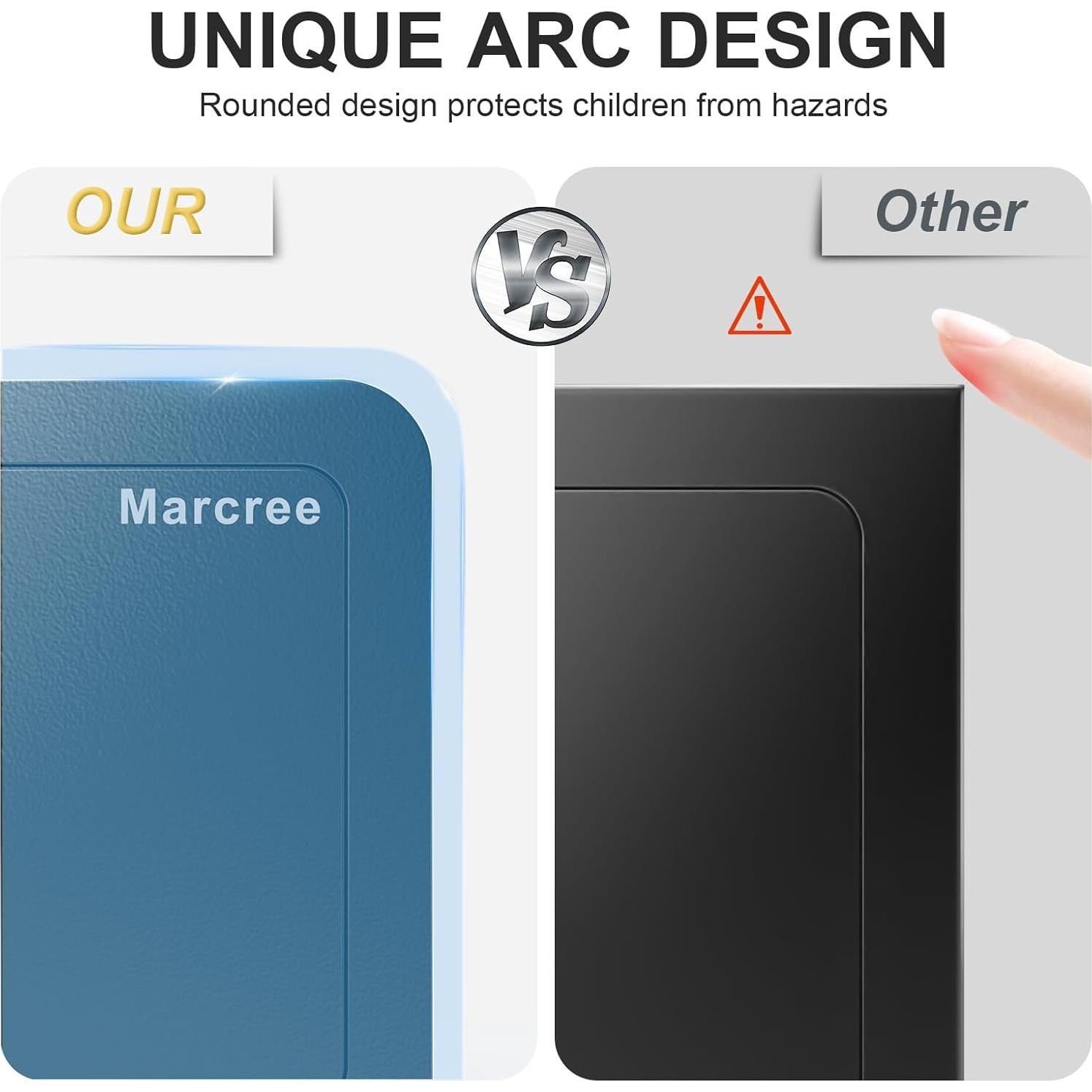 Caja de Seguridad Marcree 0.23 Pies³ Negra con Llave 17x23cm