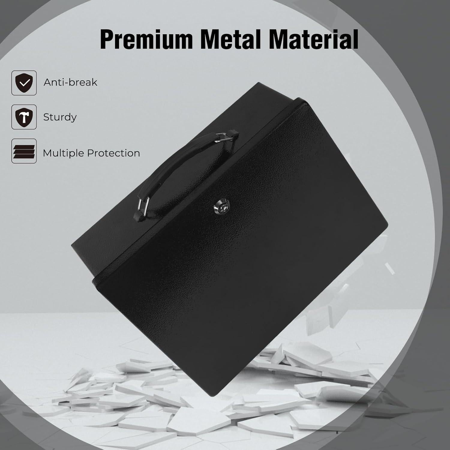 Caja de Seguridad a Prueba de Fuego Crinwaki 33.5x27.9cm