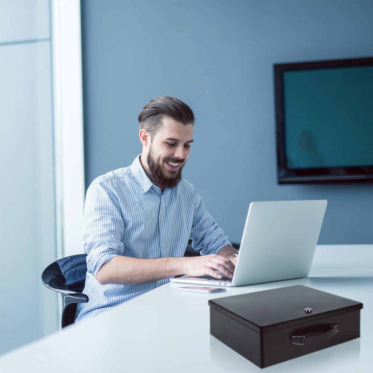 Caja de Seguridad a Prueba de Fuego Crinwaki 33.5x27.9cm
