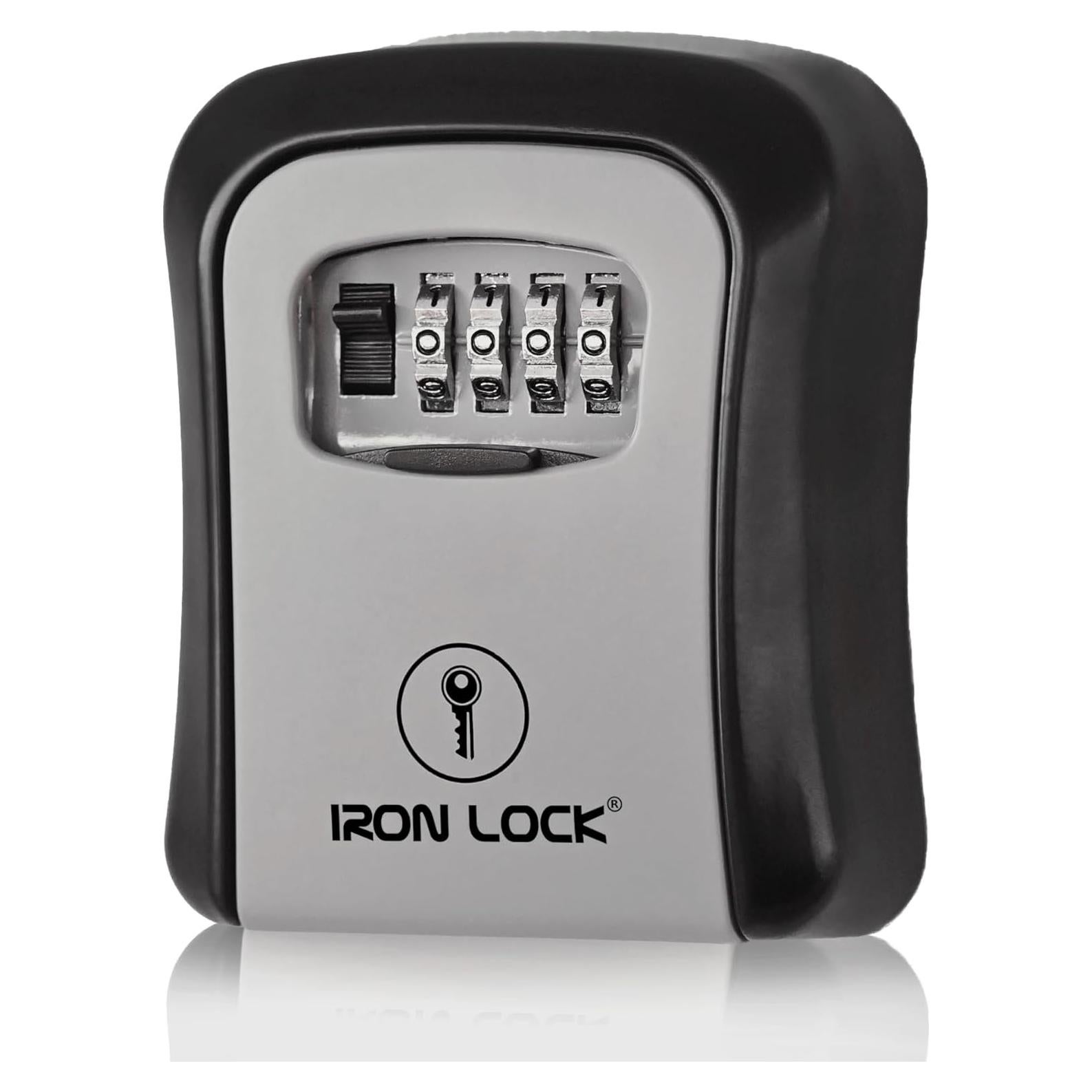 Caja de Llave Iron Lock® Montaje en Pared Impermeable 4 Dígitos