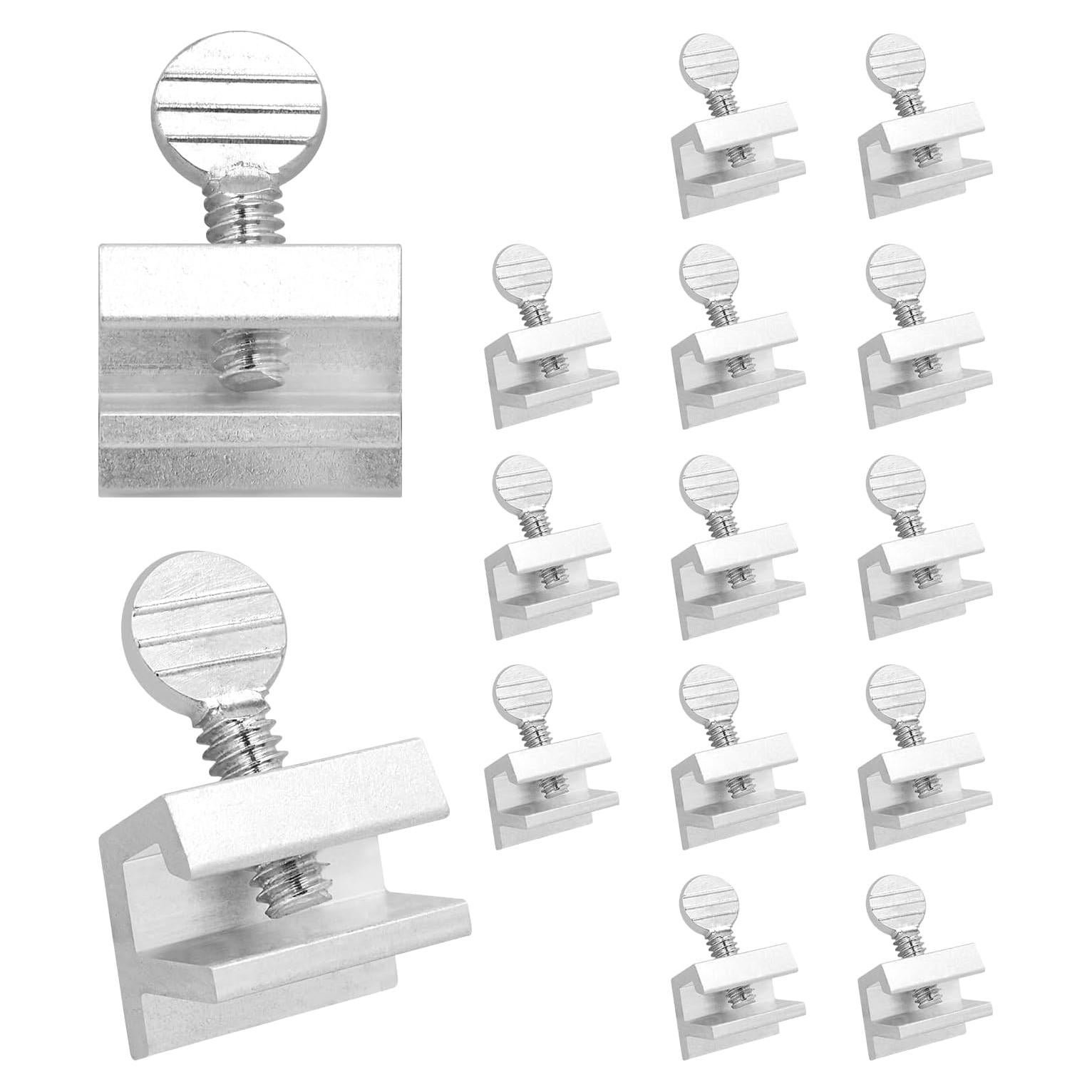 Candados de Seguridad para Ventanas Deslizantes Nuk3y - Aluminio, Paquete de 15