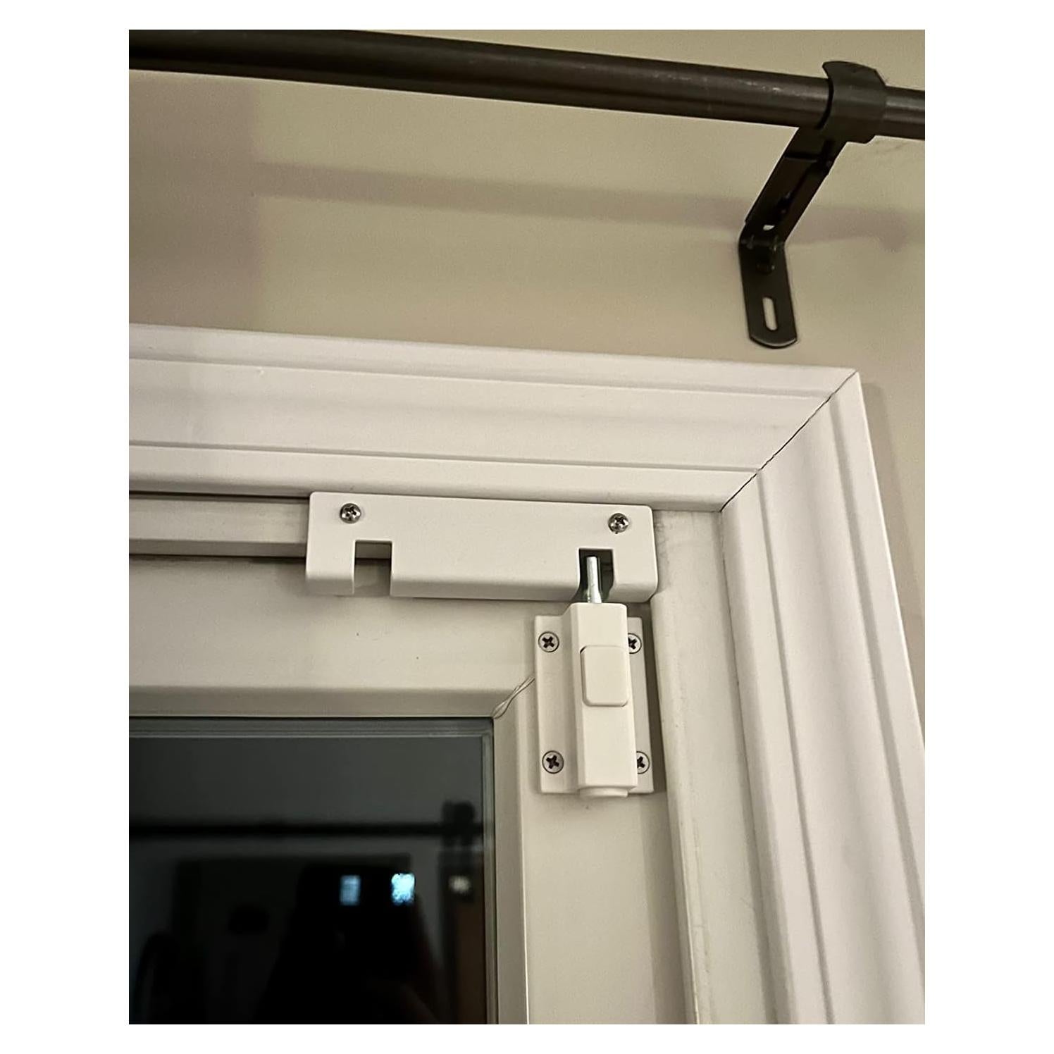 Cerradura de Seguridad para Puerta Corrediza SDGINA - Blanco